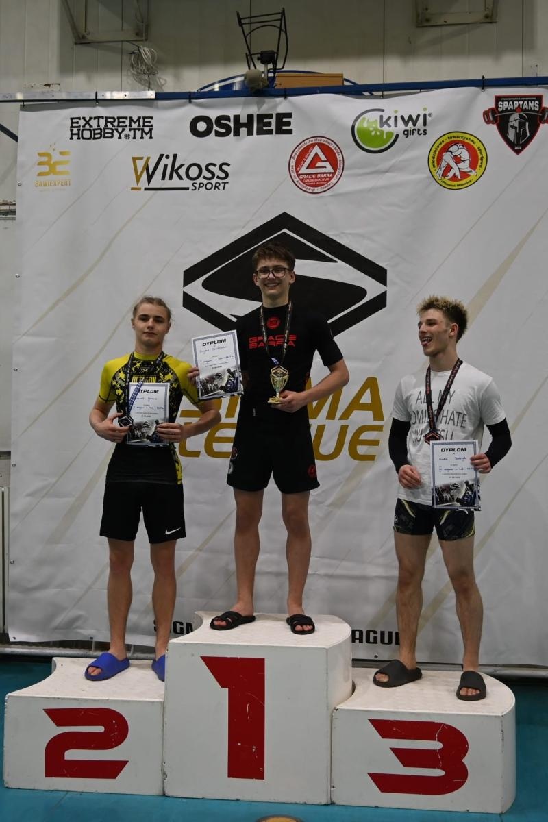 Zdjęcie w galerii na portalu naszwodzislaw.com: Medale zawodników Octagon Team Junior na Sigma Jiu Jitsu League wiadomości z regionu