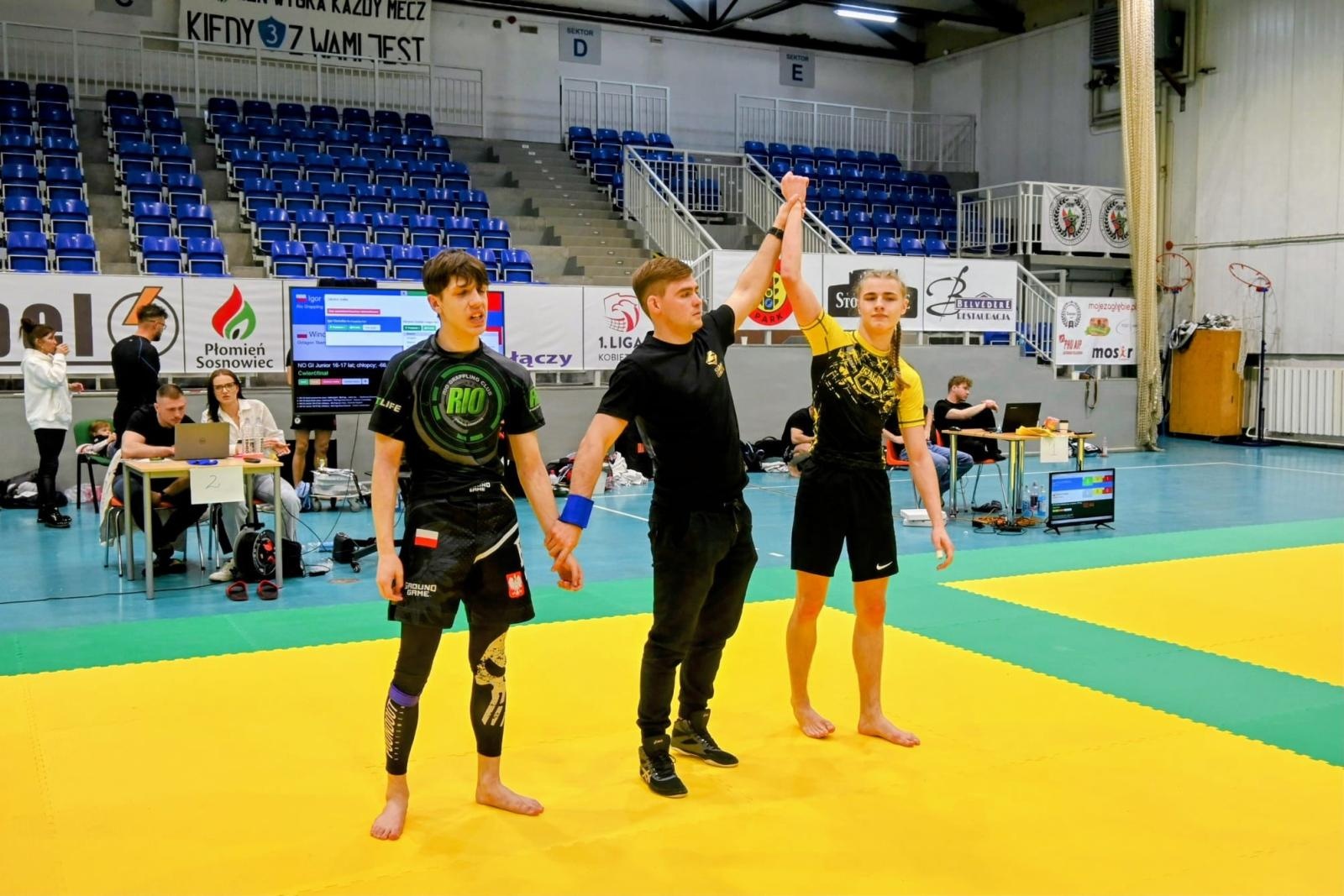 Zdjęcie w galerii na portalu naszwodzislaw.com: Medale zawodników Octagon Team Junior na Sigma Jiu Jitsu League wiadomości z regionu