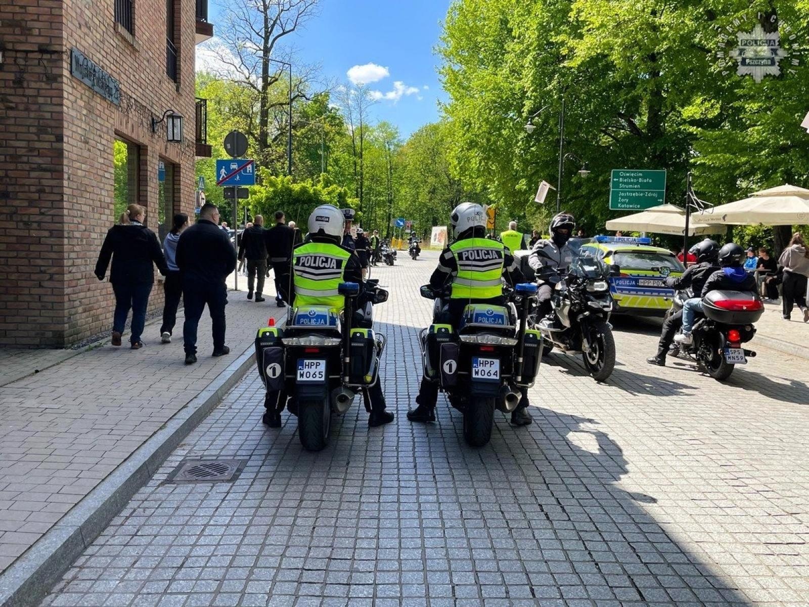 Zdjęcie w galerii na portalu naszwodzislaw.com: Motoserce w Pszczynie z udziałem policyjnych motocyklistów z wodzisławskiej policji wiadomości z regionu