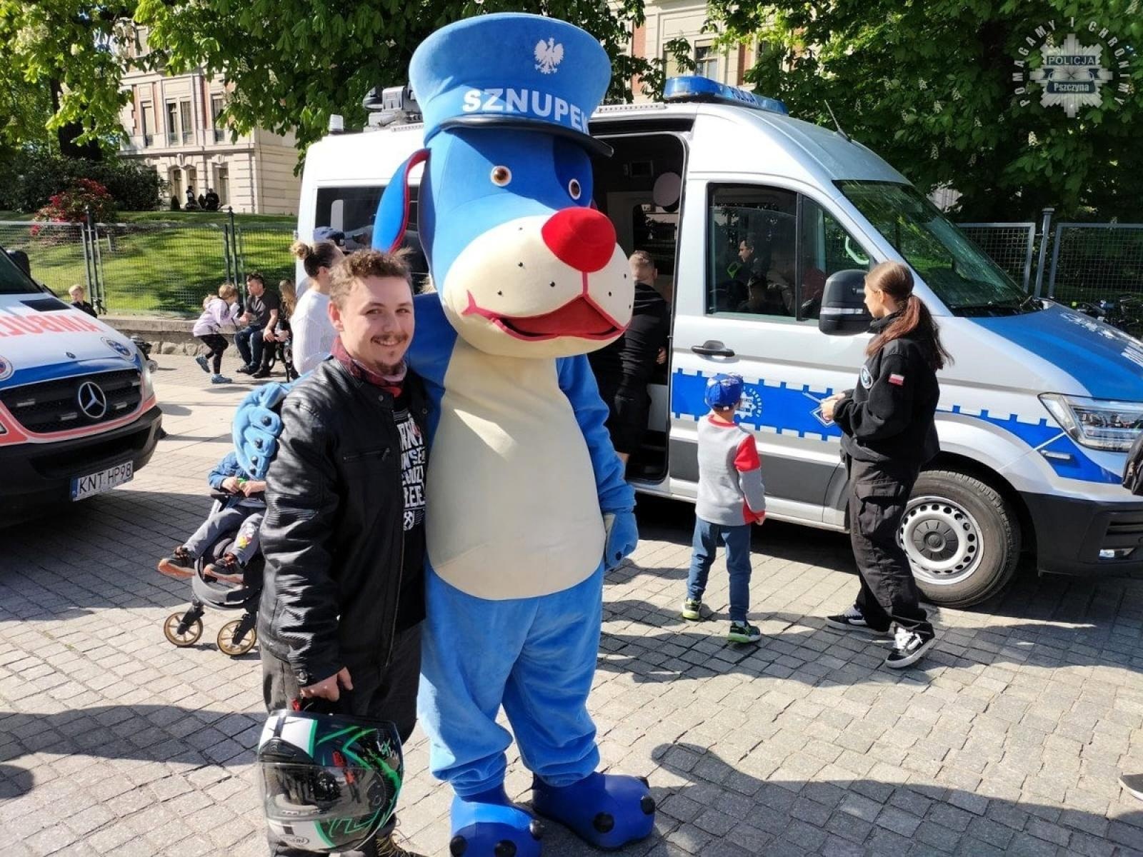 Zdjęcie w galerii na portalu naszwodzislaw.com: Motoserce w Pszczynie z udziałem policyjnych motocyklistów z wodzisławskiej policji wiadomości z regionu