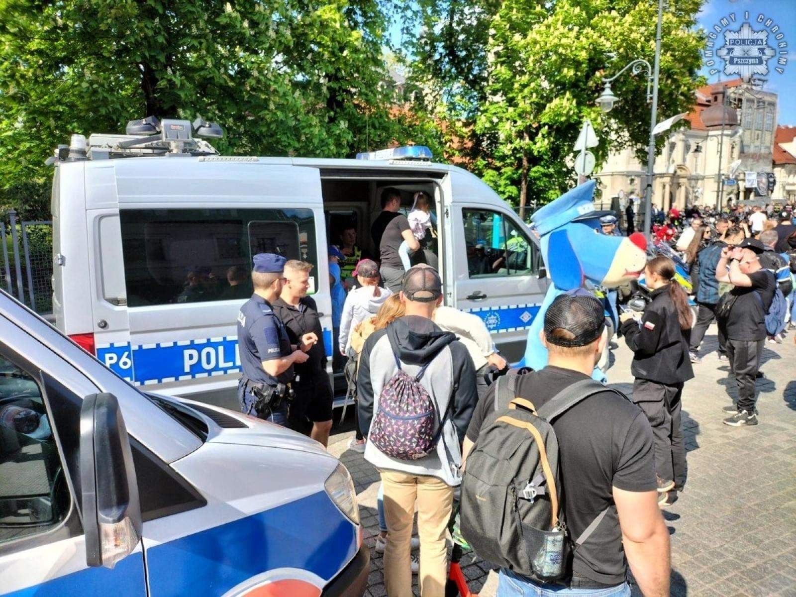 Zdjęcie w galerii na portalu naszwodzislaw.com: Motoserce w Pszczynie z udziałem policyjnych motocyklistów z wodzisławskiej policji wiadomości z regionu