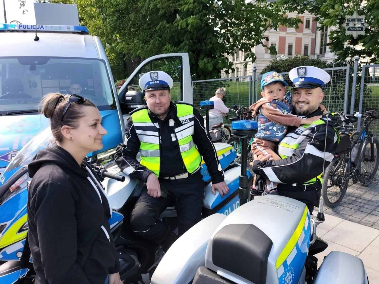 Zdjęcie w galerii na portalu naszwodzislaw.com: Motoserce w Pszczynie z udziałem policyjnych motocyklistów z wodzisławskiej policji wiadomości z regionu