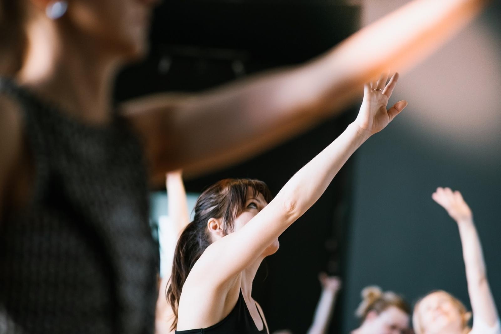 Zdjęcie w galerii na portalu naszwodzislaw.com: Za nami warsztaty tańca intuicyjnego w WCK [FOTO] wiadomości z regionu