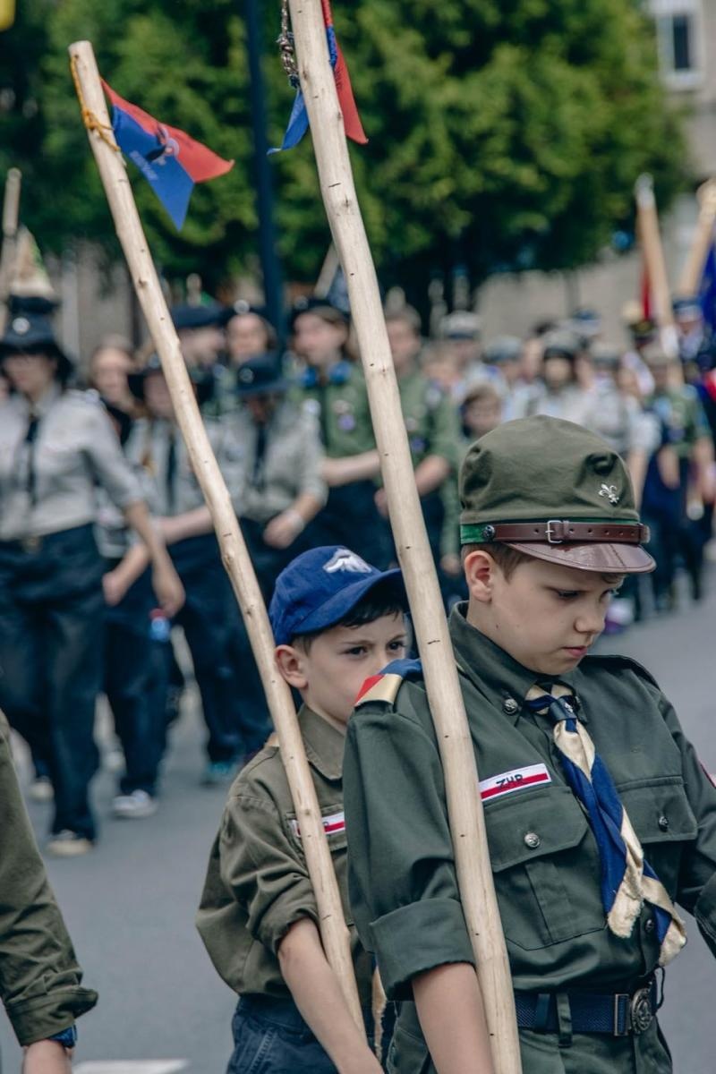 Zdjęcie w galerii na portalu naszwodzislaw.com: Święto pełne dumy, wzruszeń i pamięci. Obchody 3 Maja w Wodzisławiu Śląskim [FOTO i WIDEO] wiadomości z regionu