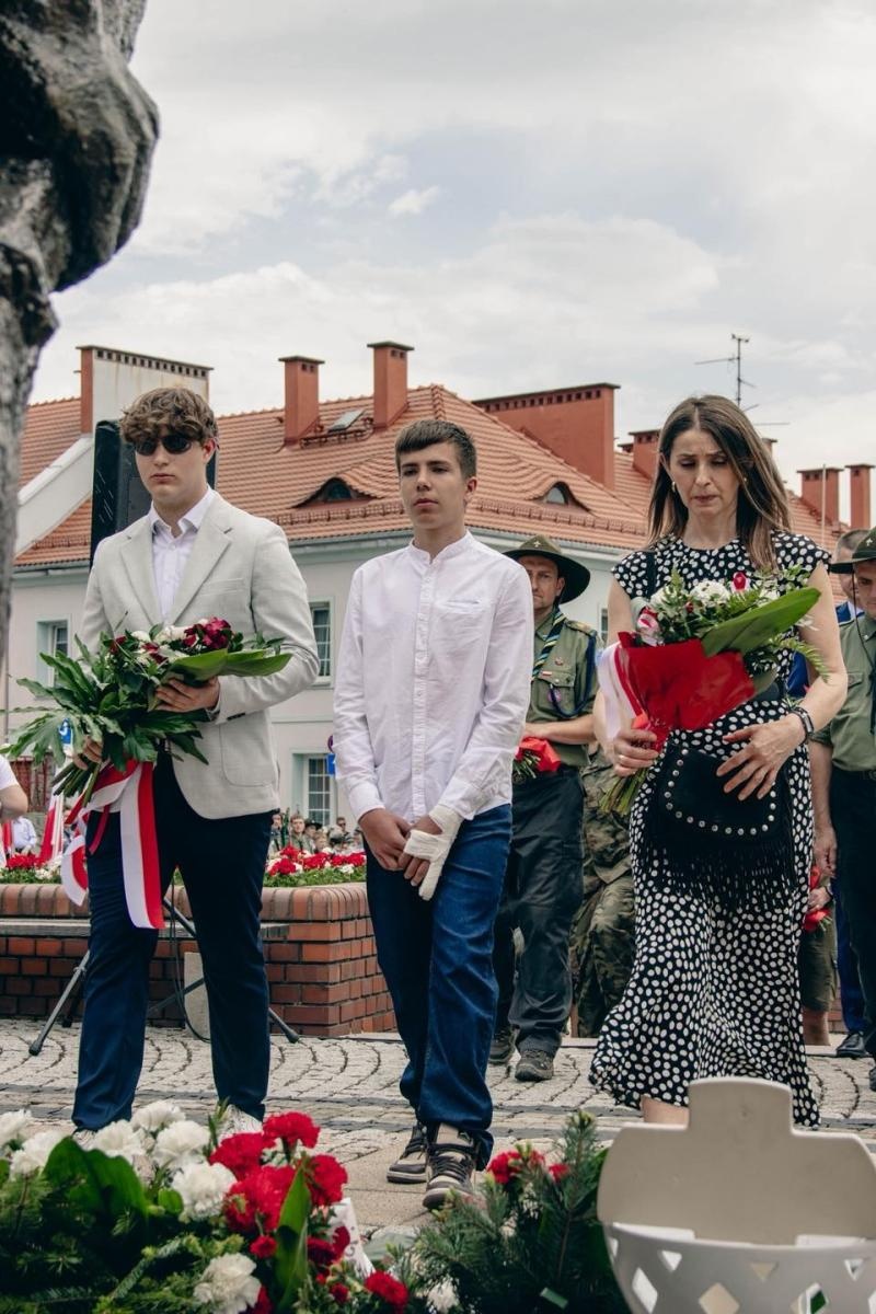 Zdjęcie w galerii na portalu naszwodzislaw.com: Święto pełne dumy, wzruszeń i pamięci. Obchody 3 Maja w Wodzisławiu Śląskim [FOTO i WIDEO] wiadomości z regionu