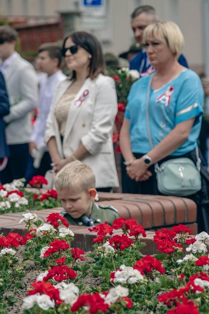 Zdjęcie w galerii na portalu naszwodzislaw.com: Święto pełne dumy, wzruszeń i pamięci. Obchody 3 Maja w Wodzisławiu Śląskim [FOTO i WIDEO] wiadomości z regionu