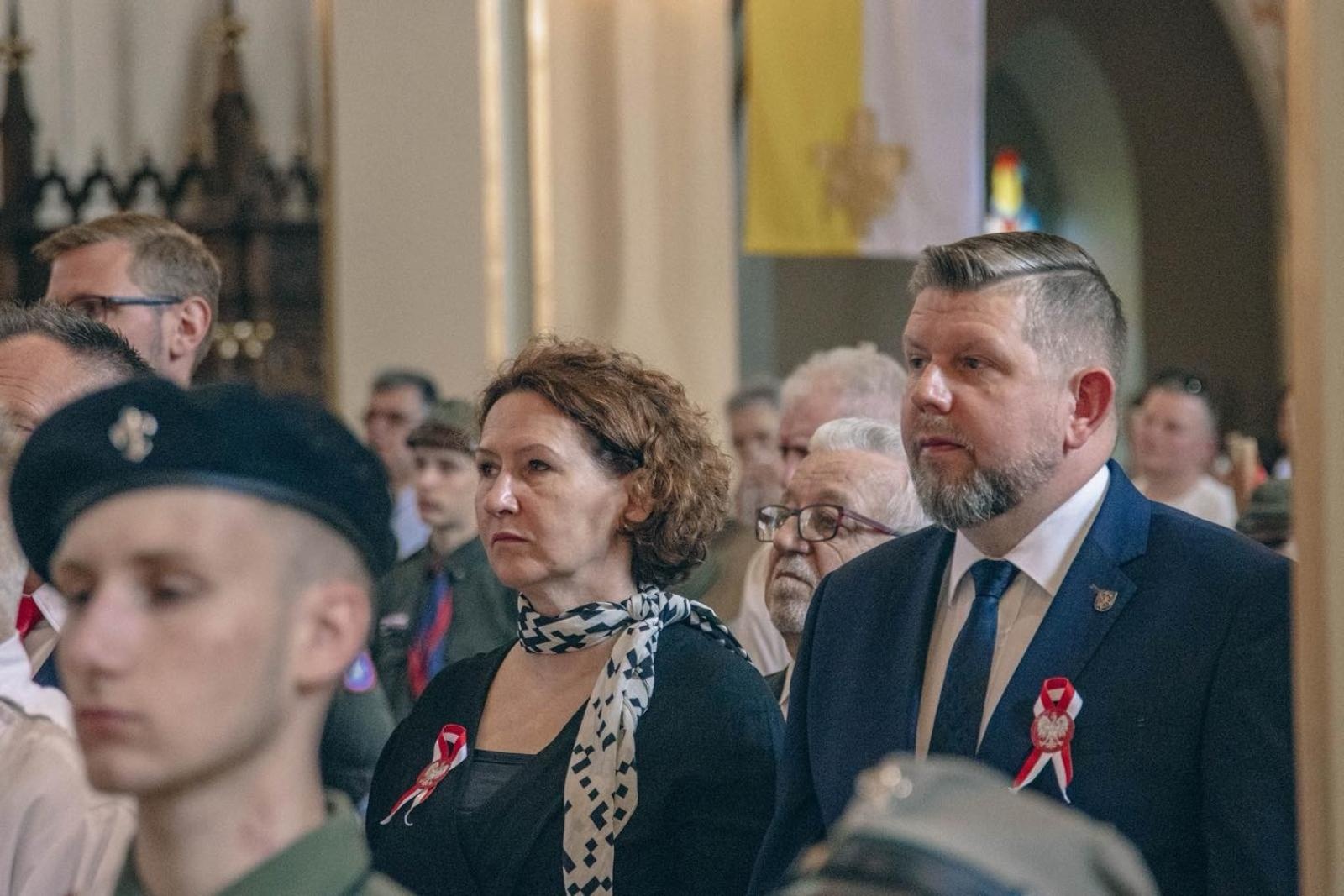 Zdjęcie w galerii na portalu naszwodzislaw.com: Święto pełne dumy, wzruszeń i pamięci. Obchody 3 Maja w Wodzisławiu Śląskim [FOTO i WIDEO] wiadomości z regionu