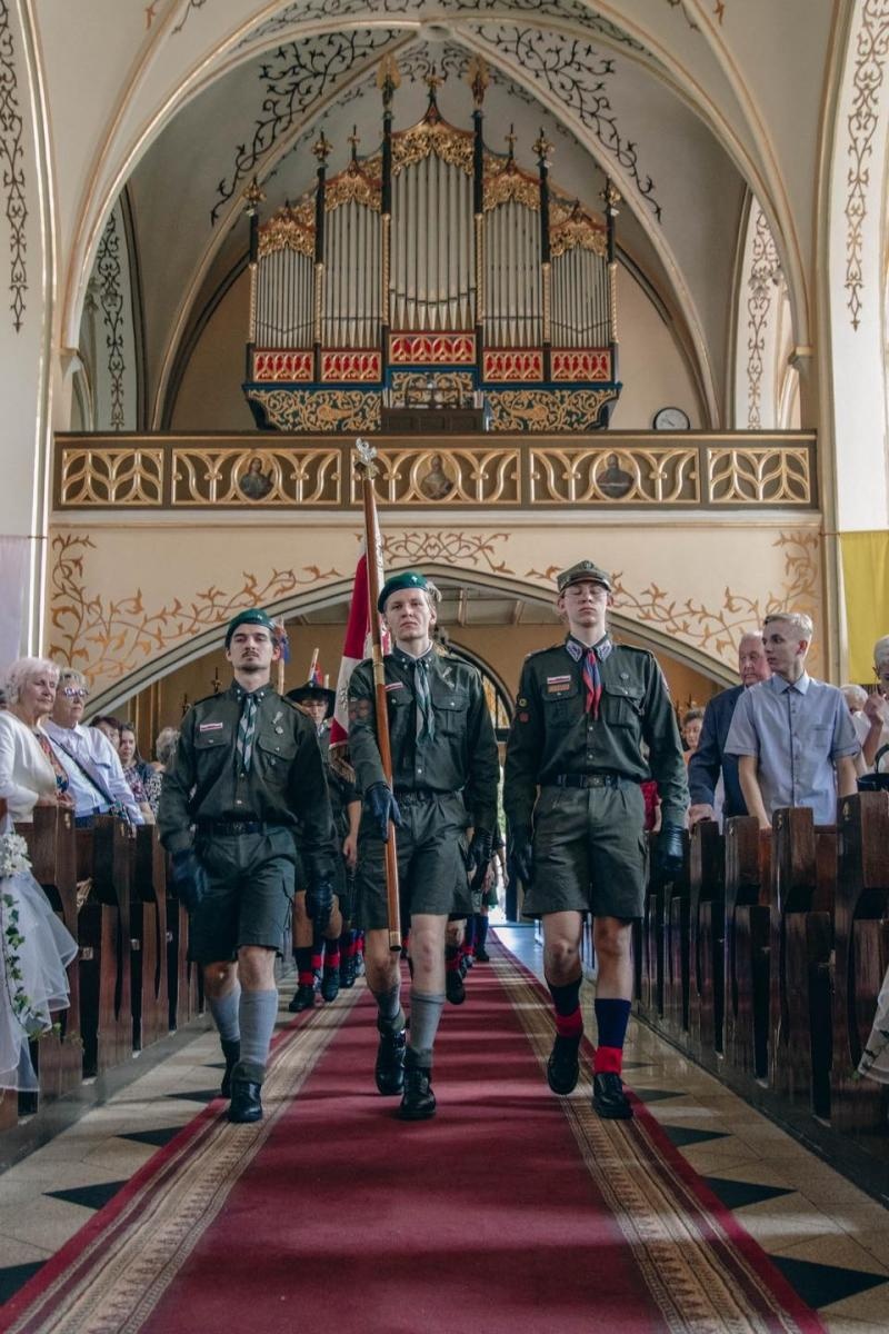 Zdjęcie w galerii na portalu naszwodzislaw.com: Święto pełne dumy, wzruszeń i pamięci. Obchody 3 Maja w Wodzisławiu Śląskim [FOTO i WIDEO] wiadomości z regionu