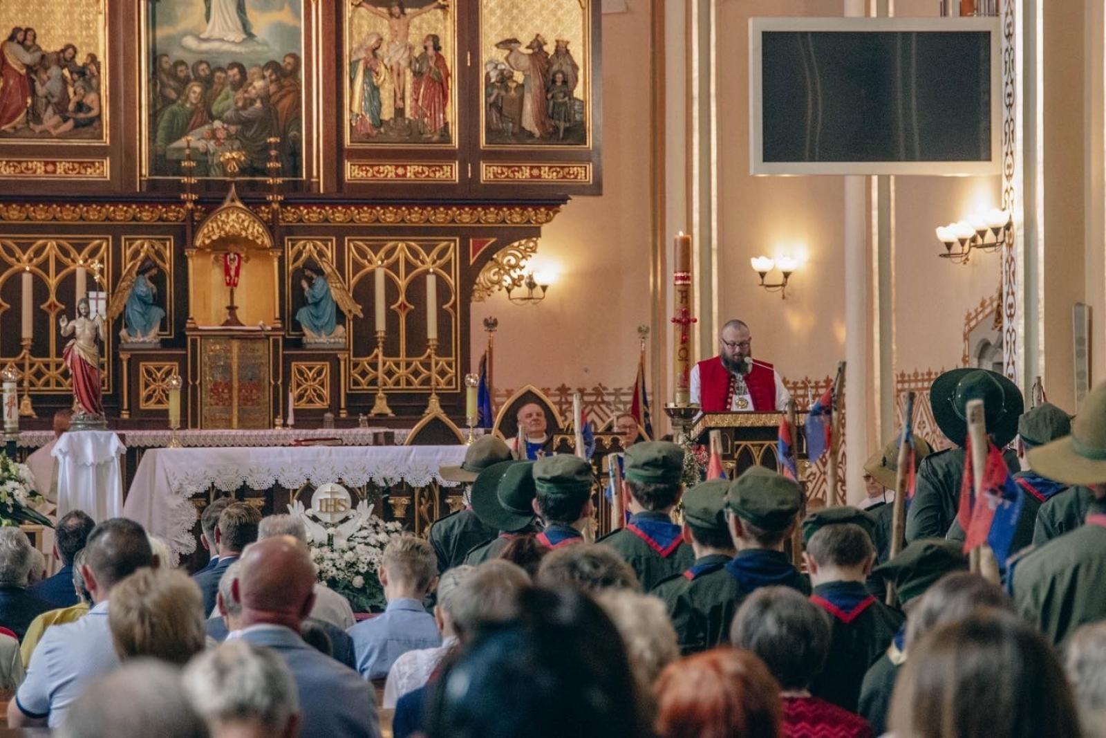 Zdjęcie w galerii na portalu naszwodzislaw.com: Święto pełne dumy, wzruszeń i pamięci. Obchody 3 Maja w Wodzisławiu Śląskim [FOTO i WIDEO] wiadomości z regionu