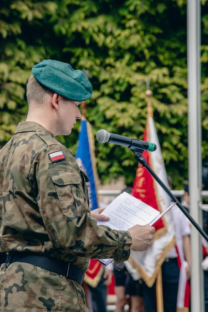 Zdjęcie w galerii na portalu naszwodzislaw.com: Święto pełne dumy, wzruszeń i pamięci. Obchody 3 Maja w Wodzisławiu Śląskim [FOTO i WIDEO] wiadomości z regionu