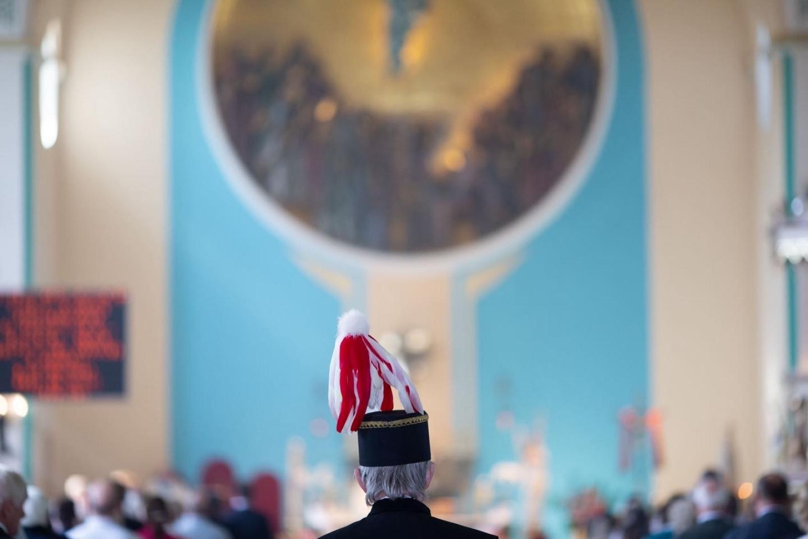 Zdjęcie w galerii na portalu naszwodzislaw.com: Msza, przemarsz, bieg ekologiczny. 3 Maja w Radlinie [FOTO] wiadomości z regionu