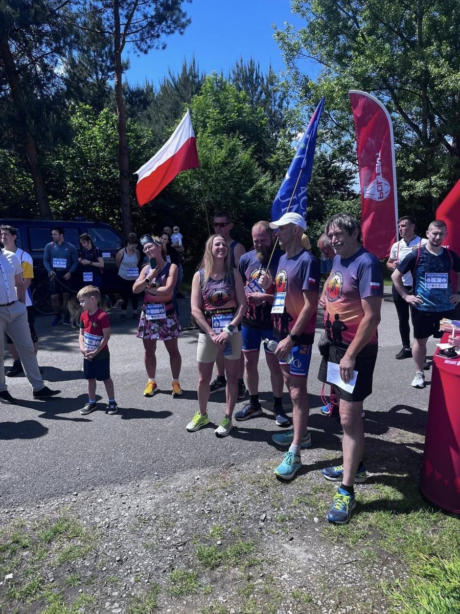 Zdjęcie w galerii na portalu naszwodzislaw.com: Bieg Pokoju zawitał do Gminy Godów [FOTO] wiadomości z regionu