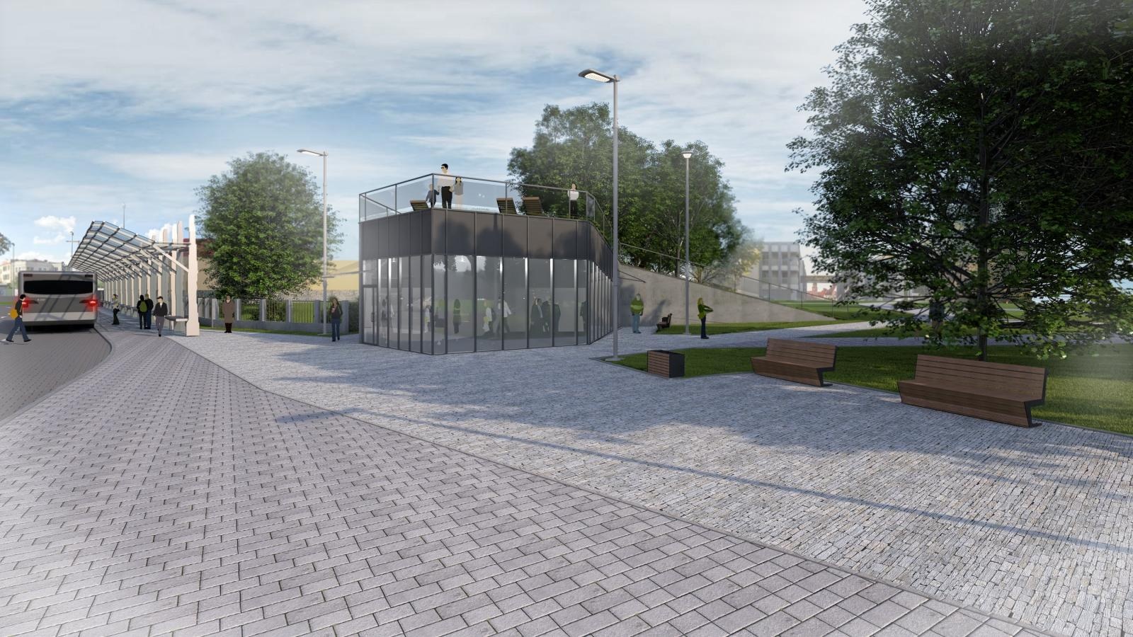 Zdjęcie w galerii na portalu naszwodzislaw.com: Wodzisław Śląski z 14 mln zł na nowy dworzec autobusowy, łącznik RPR-osiedle Batory i parking Park&Ride wiadomości z regionu