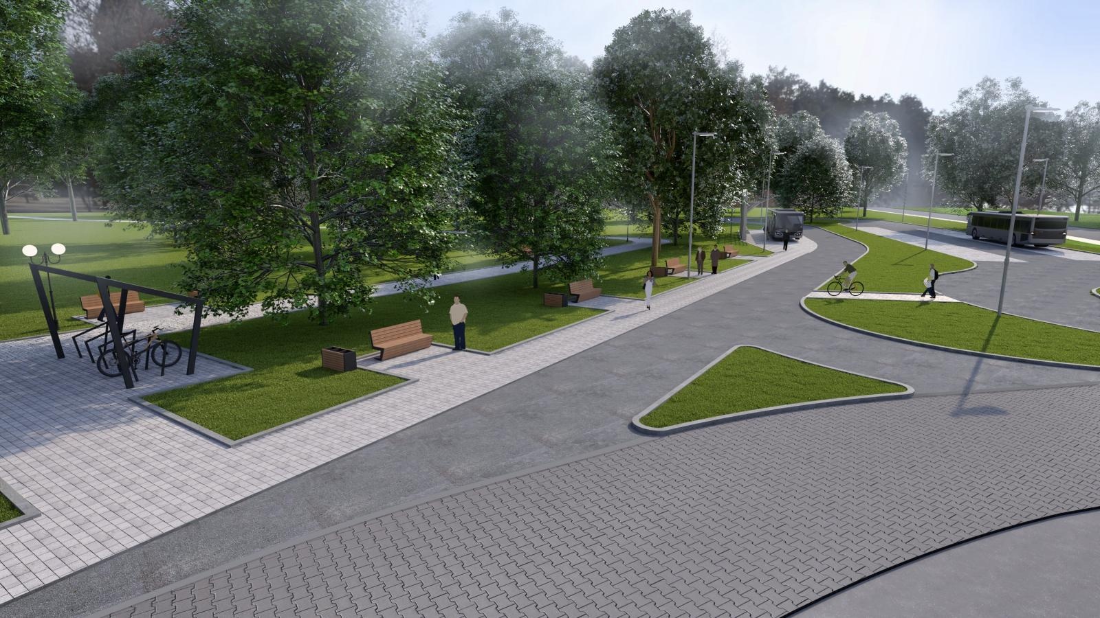 Zdjęcie w galerii na portalu naszwodzislaw.com: Wodzisław Śląski z 14 mln zł na nowy dworzec autobusowy, łącznik RPR-osiedle Batory i parking Park&Ride wiadomości z regionu