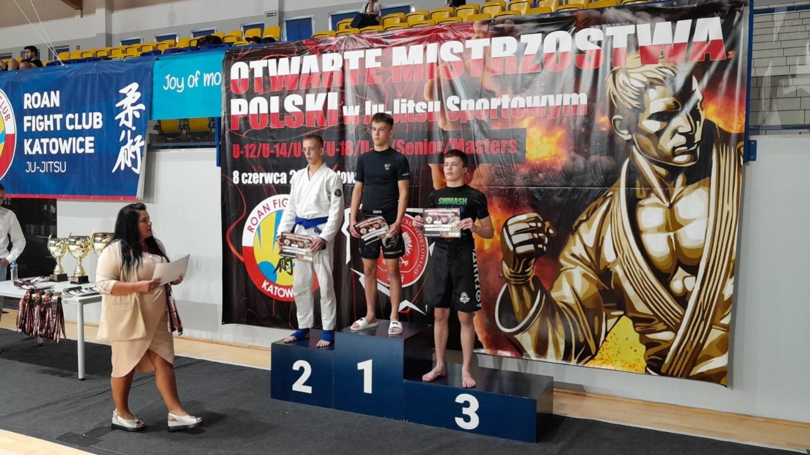 Zdjęcie w galerii na portalu naszwodzislaw.com: 8 medali zawodników Octagon Team na Mistrzostwach Polski Jiu Jitsu wiadomości z regionu