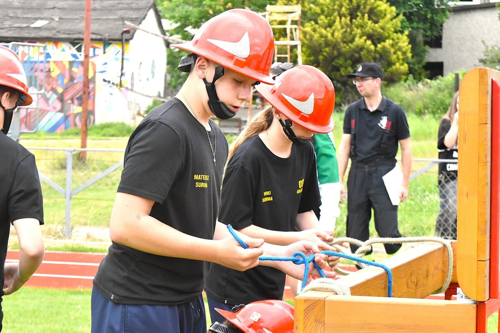 Zdjęcie w galerii na portalu naszwodzislaw.com: Strażacy z Gołkowic najlepsi podczas gminnych zawodów. OSP Łaziska z najlepszymi młodzikami [FOTO] wiadomości z regionu