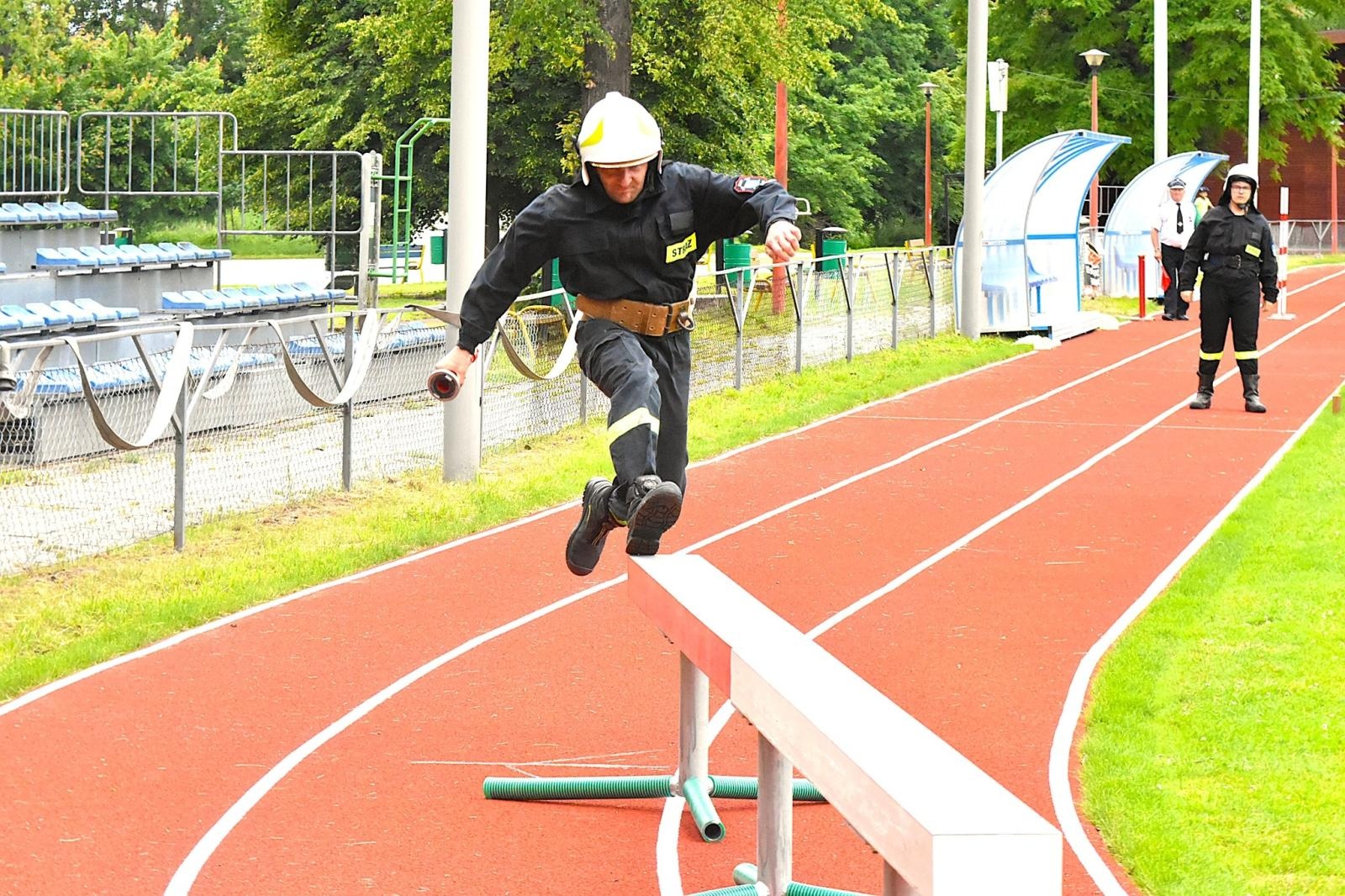 Zdjęcie w galerii na portalu naszwodzislaw.com: Strażacy z Gołkowic najlepsi podczas gminnych zawodów. OSP Łaziska z najlepszymi młodzikami [FOTO] wiadomości z regionu