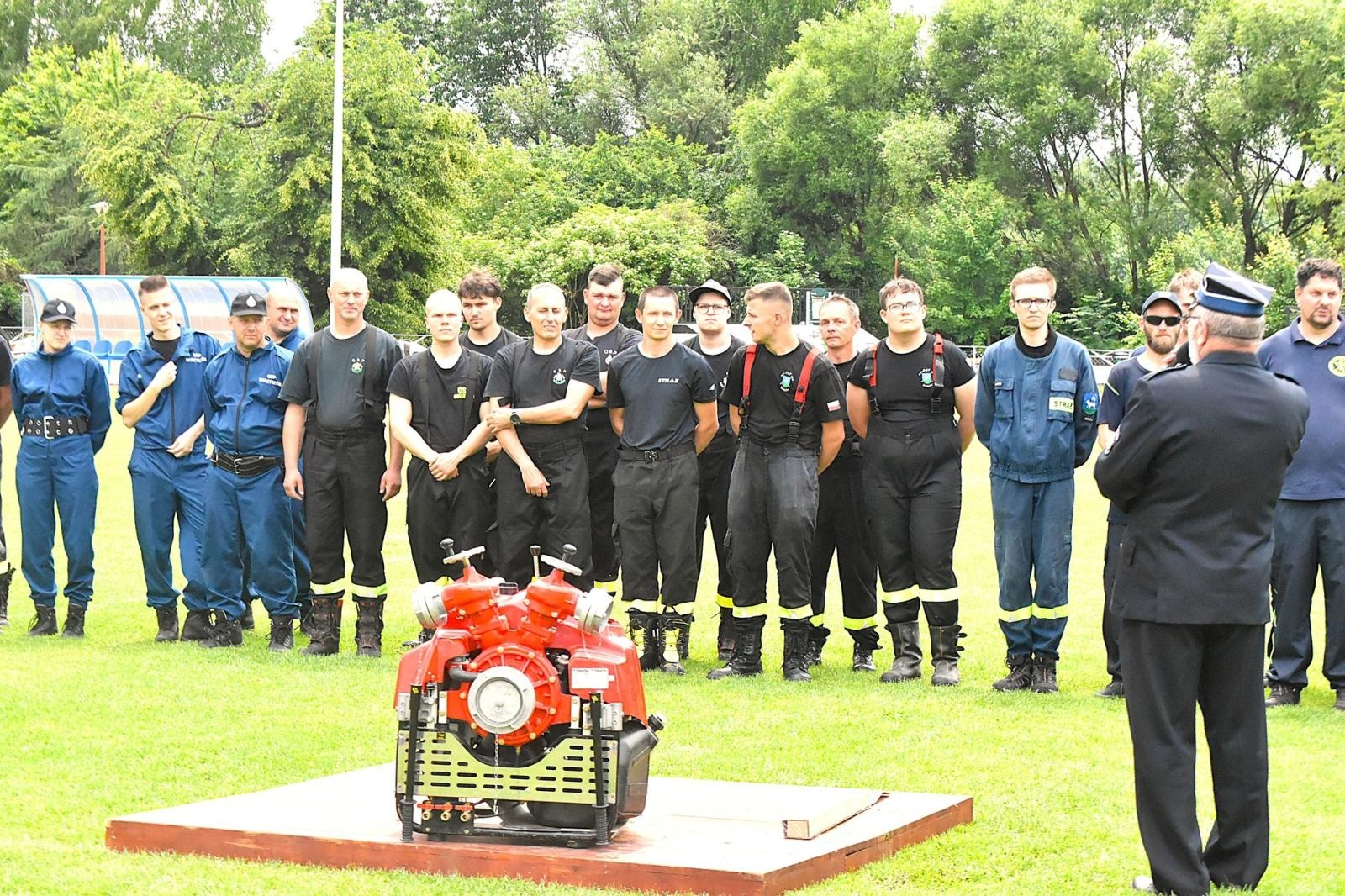 Zdjęcie w galerii na portalu naszwodzislaw.com: Strażacy z Gołkowic najlepsi podczas gminnych zawodów. OSP Łaziska z najlepszymi młodzikami [FOTO] wiadomości z regionu