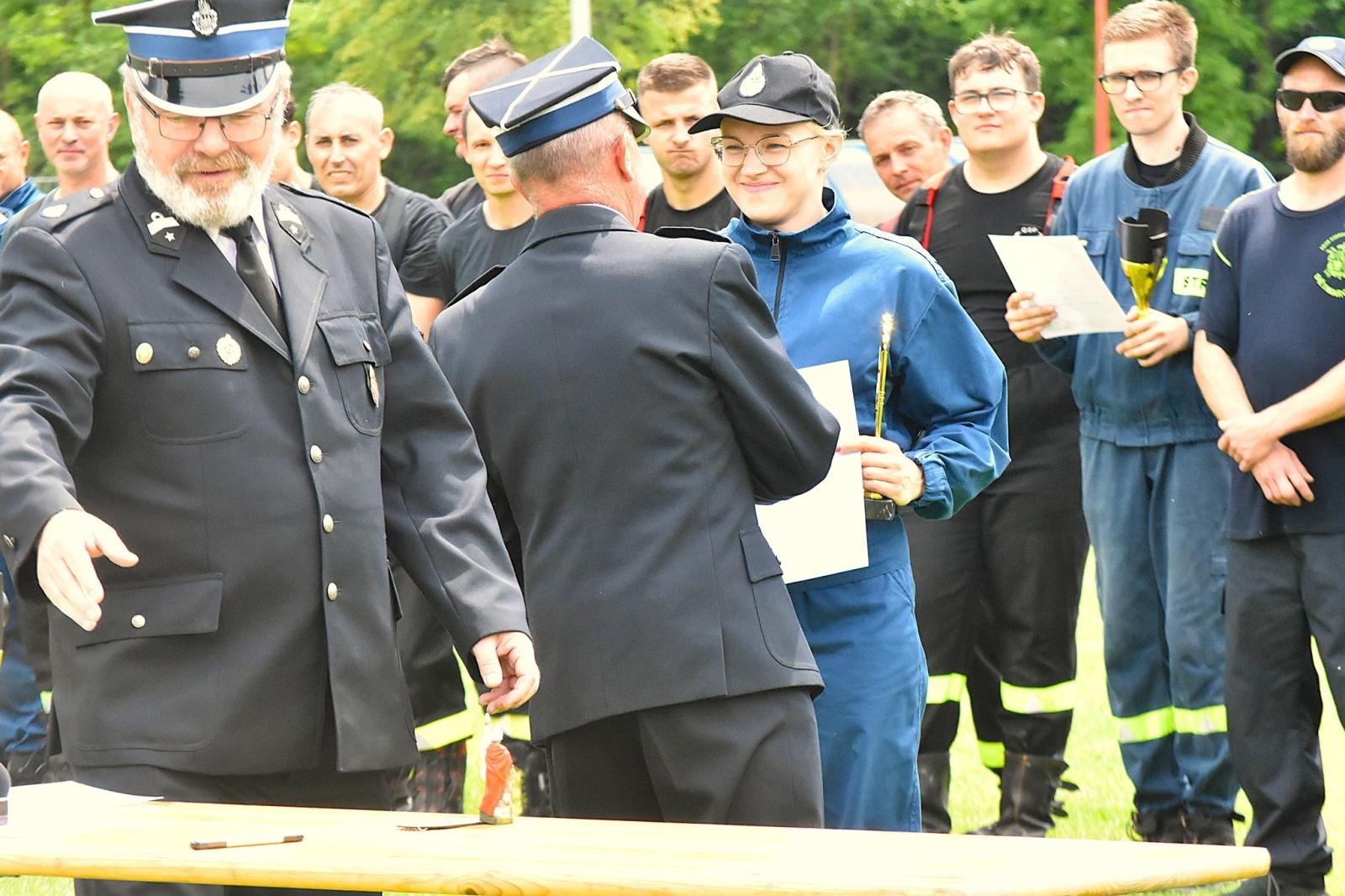 Zdjęcie w galerii na portalu naszwodzislaw.com: Strażacy z Gołkowic najlepsi podczas gminnych zawodów. OSP Łaziska z najlepszymi młodzikami [FOTO] wiadomości z regionu