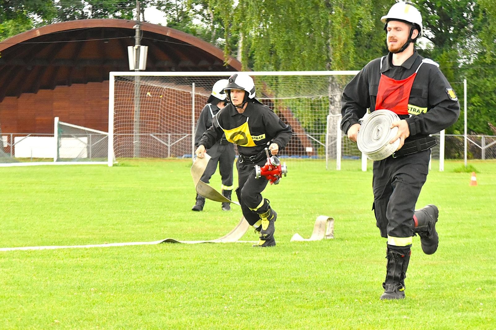 Zdjęcie w galerii na portalu naszwodzislaw.com: Strażacy z Gołkowic najlepsi podczas gminnych zawodów. OSP Łaziska z najlepszymi młodzikami [FOTO] wiadomości z regionu