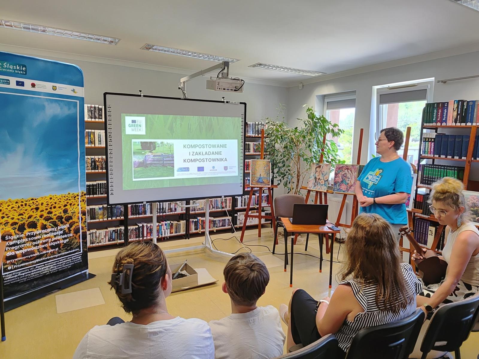 Zdjęcie w galerii na portalu naszwodzislaw.com: Europejski Tydzień Zielony w Godowie: Kompostowanie – klucz do zrównoważonej przyszłości wiadomości z regionu