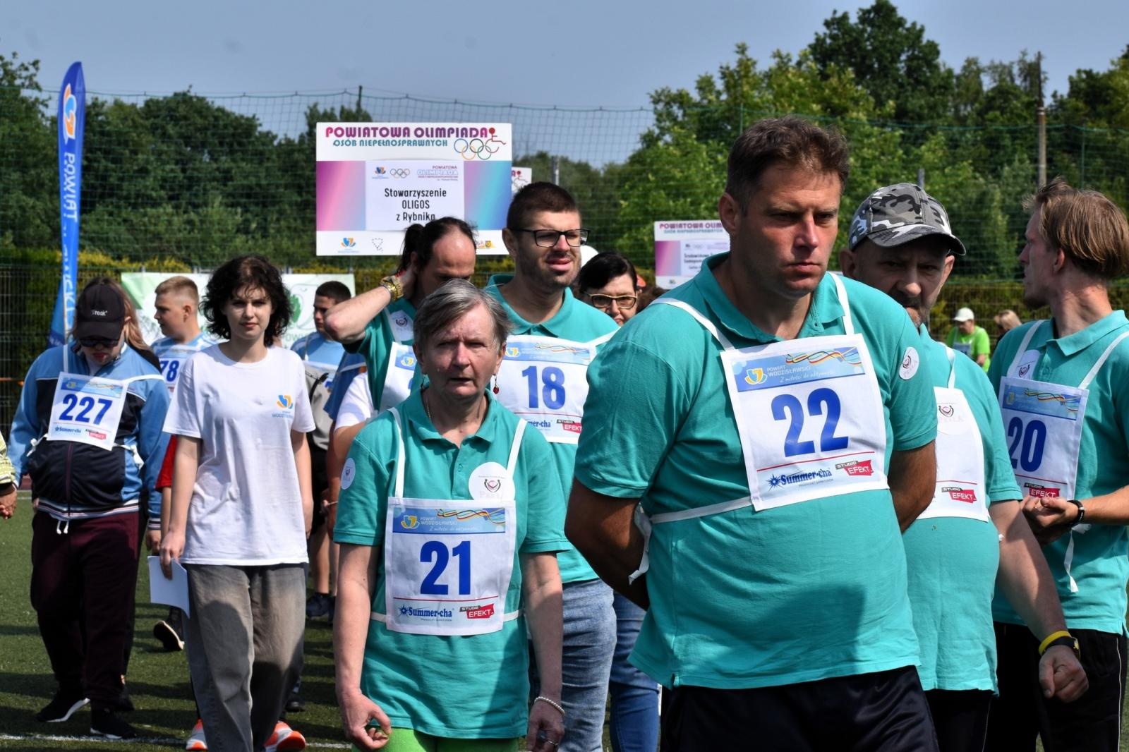 Zdjęcie w galerii na portalu naszwodzislaw.com: Sportowe zmagania, które łączą. XXI Powiatowa Olimpiada Osób z Niepełnosprawnościami [FOTO] wiadomości z regionu