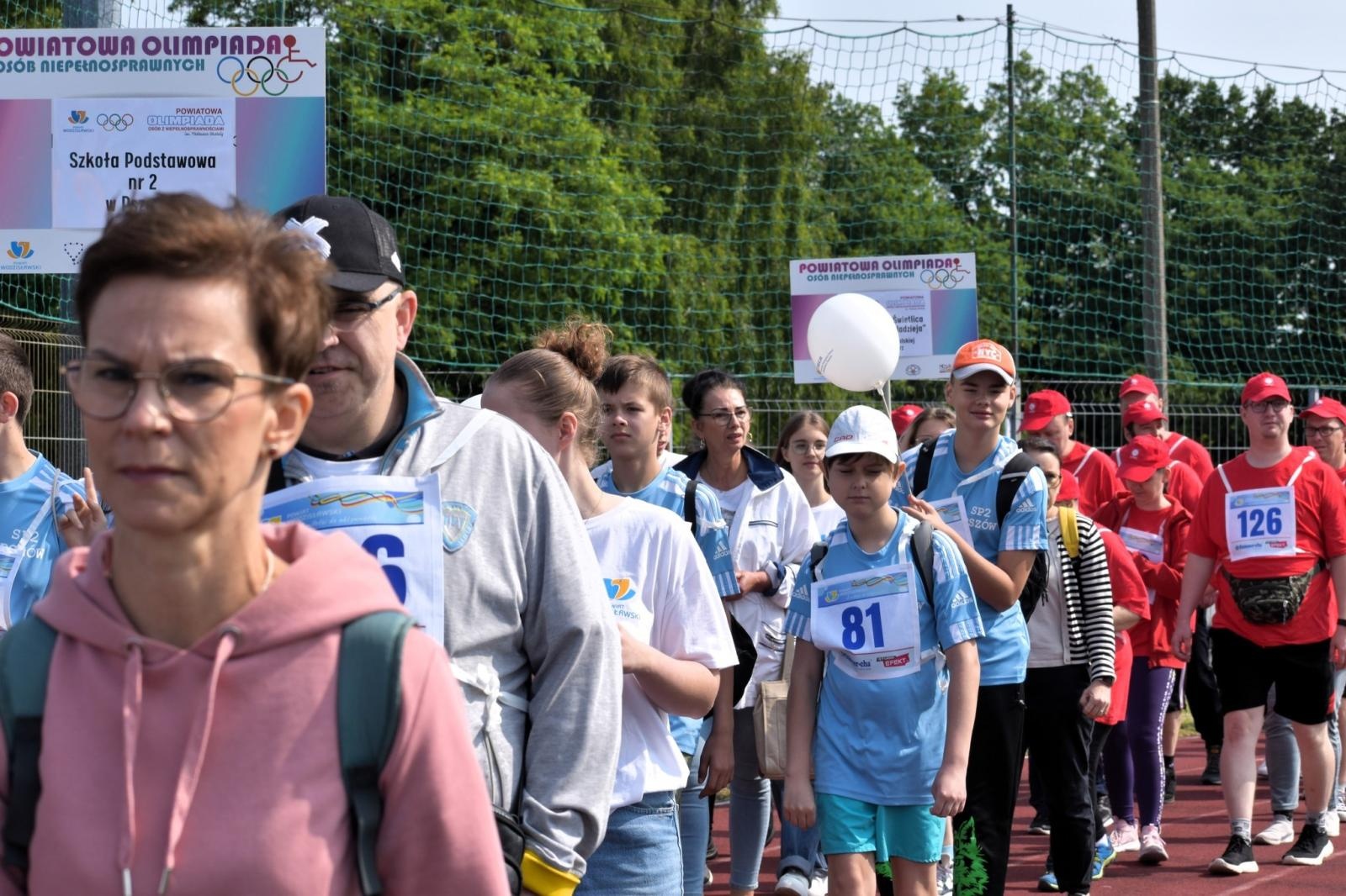 Zdjęcie w galerii na portalu naszwodzislaw.com: Sportowe zmagania, które łączą. XXI Powiatowa Olimpiada Osób z Niepełnosprawnościami [FOTO] wiadomości z regionu