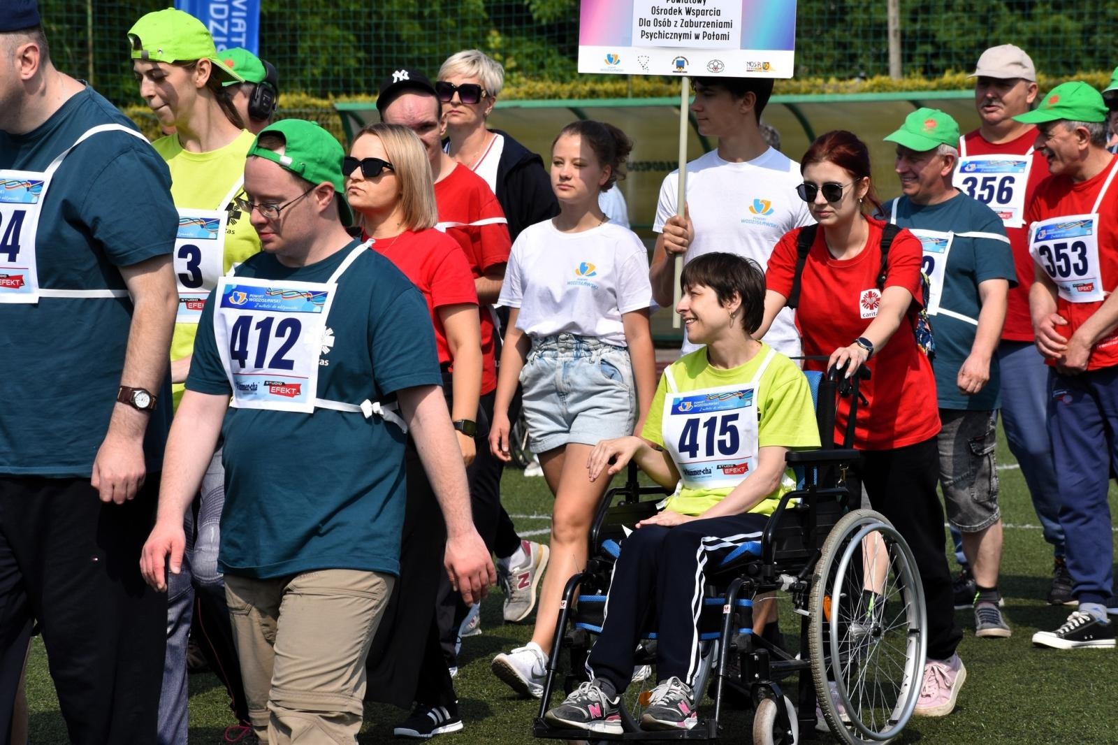 Zdjęcie w galerii na portalu naszwodzislaw.com: Sportowe zmagania, które łączą. XXI Powiatowa Olimpiada Osób z Niepełnosprawnościami [FOTO] wiadomości z regionu