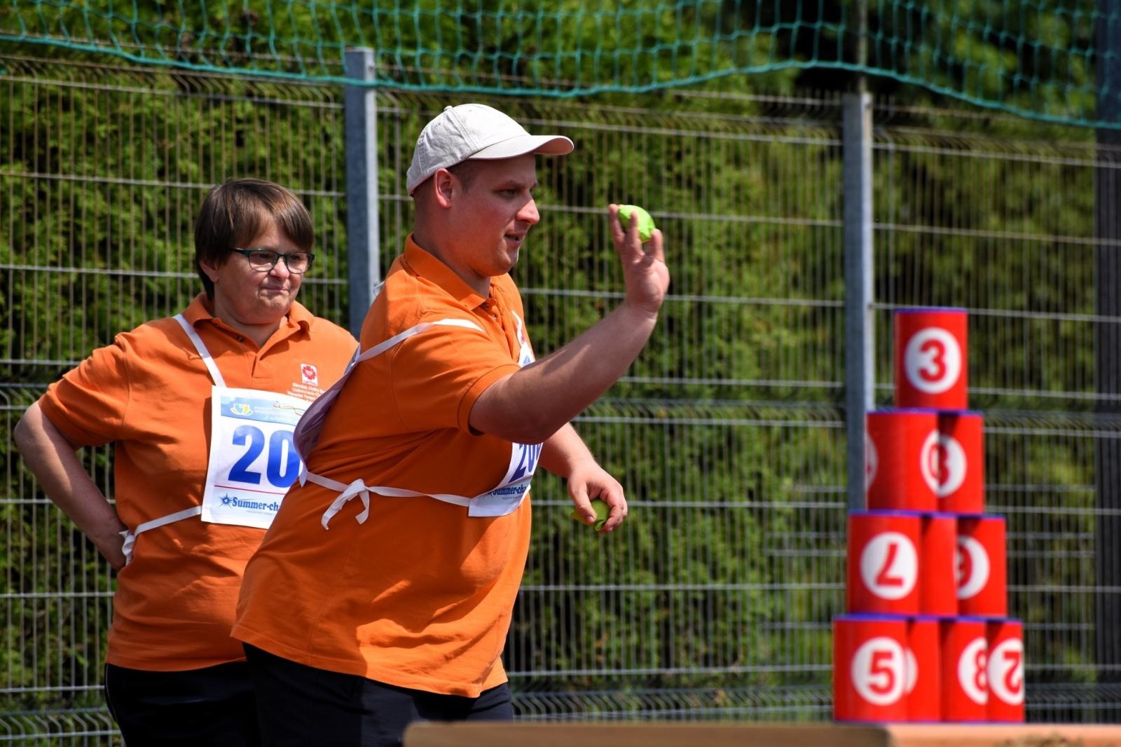 Zdjęcie w galerii na portalu naszwodzislaw.com: Sportowe zmagania, które łączą. XXI Powiatowa Olimpiada Osób z Niepełnosprawnościami [FOTO] wiadomości z regionu