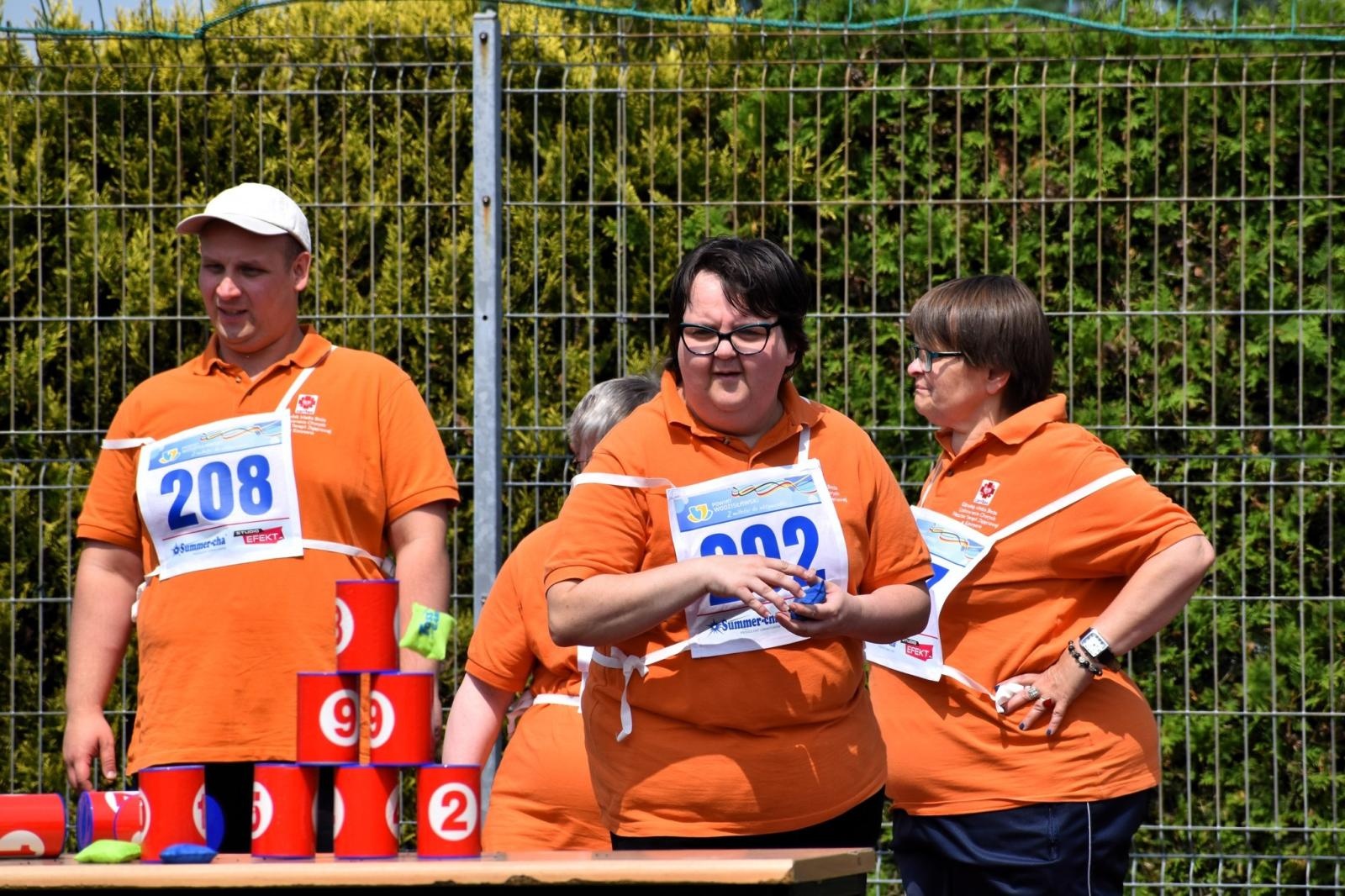 Zdjęcie w galerii na portalu naszwodzislaw.com: Sportowe zmagania, które łączą. XXI Powiatowa Olimpiada Osób z Niepełnosprawnościami [FOTO] wiadomości z regionu