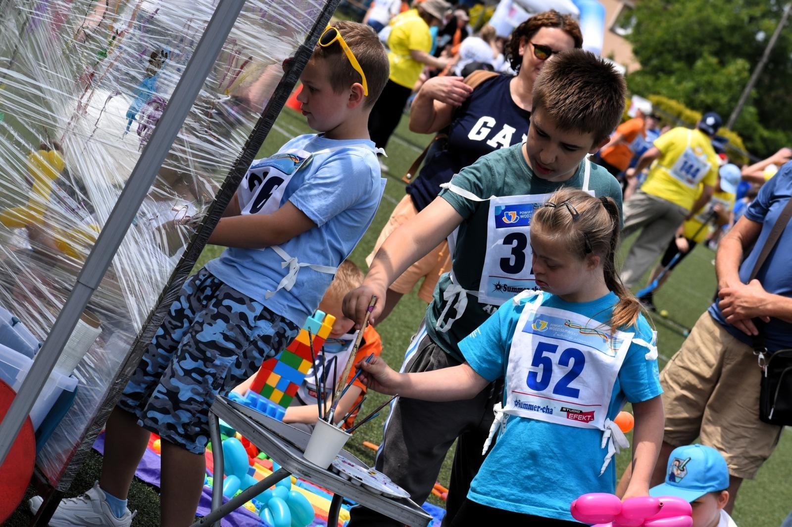 Zdjęcie w galerii na portalu naszwodzislaw.com: Sportowe zmagania, które łączą. XXI Powiatowa Olimpiada Osób z Niepełnosprawnościami [FOTO] wiadomości z regionu