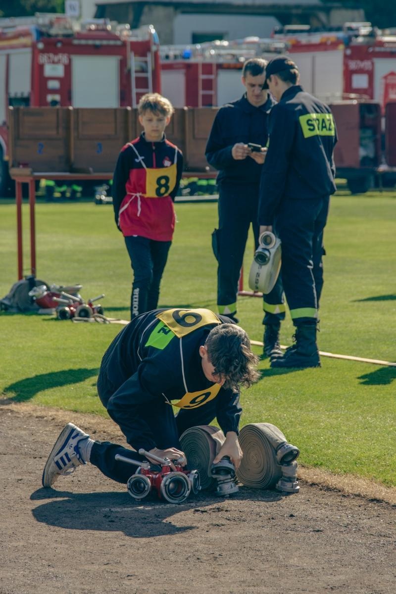 Zdjęcie w galerii na portalu naszwodzislaw.com: Miejsko-gminne zawody sportowo-pożarnicze za nami [FOTO] wiadomości z regionu