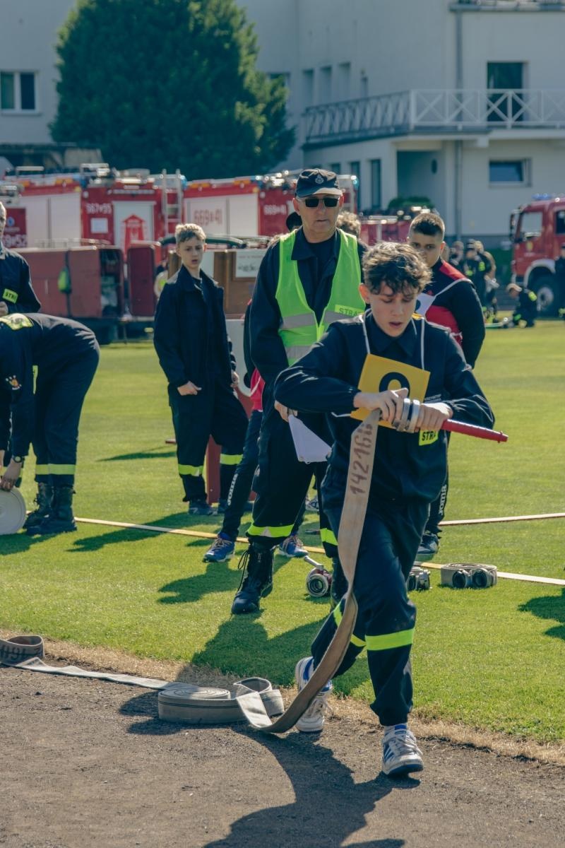 Zdjęcie w galerii na portalu naszwodzislaw.com: Miejsko-gminne zawody sportowo-pożarnicze za nami [FOTO] wiadomości z regionu