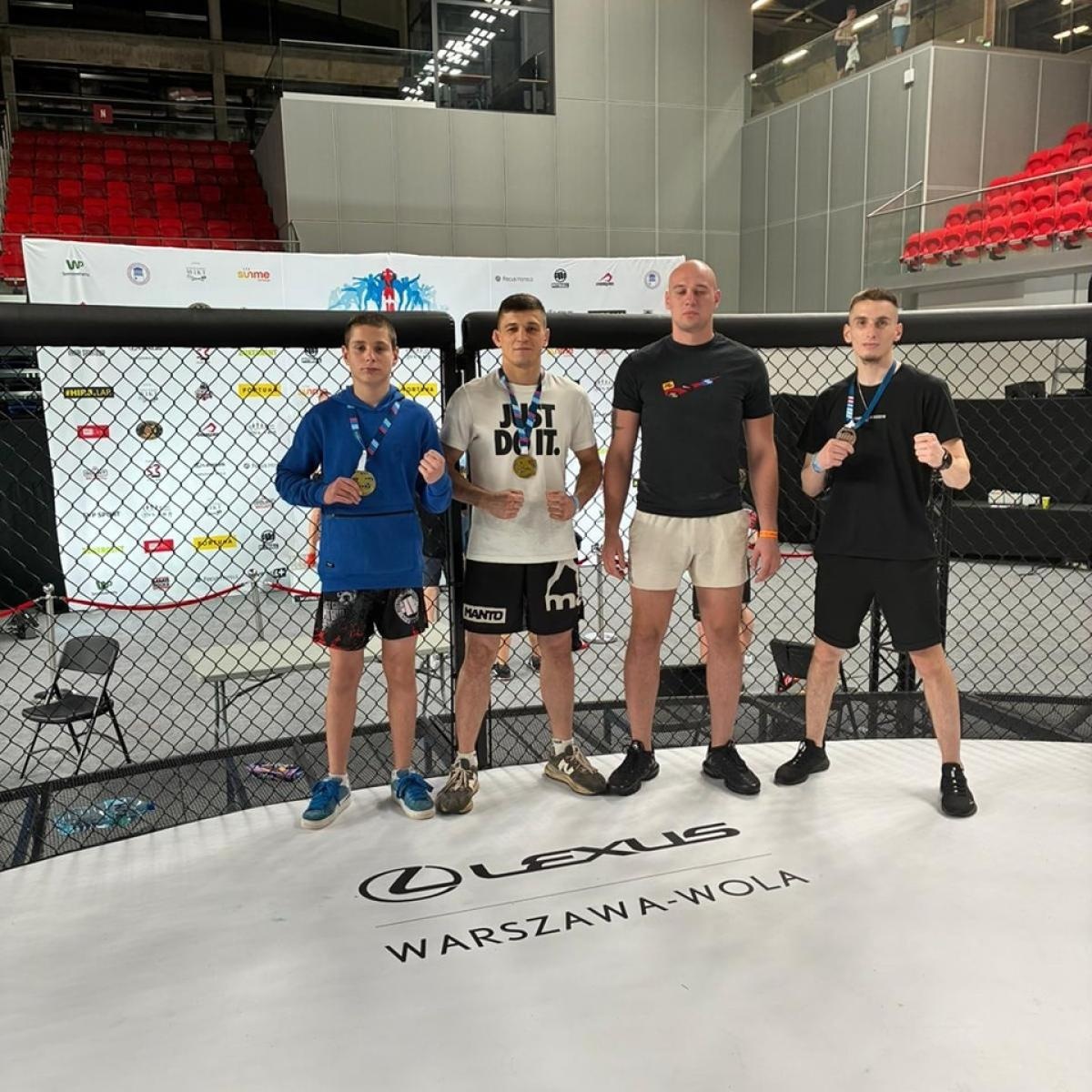 Zdjęcie w galerii na portalu naszwodzislaw.com: Pięć medali dla Octagon Team na Mistrzostwach MMA w Puławach wiadomości z regionu