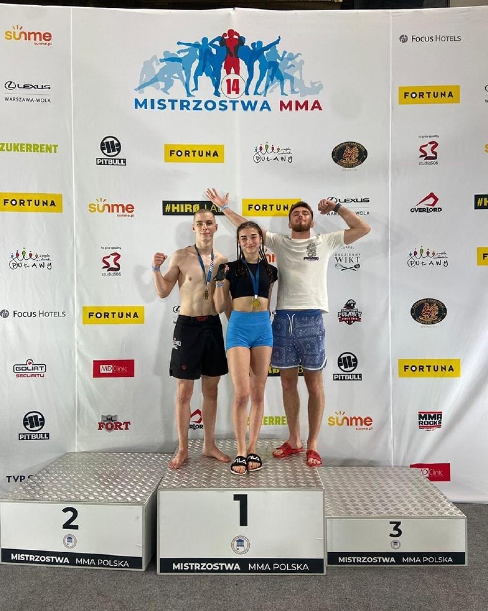 Zdjęcie w galerii na portalu naszwodzislaw.com: Pięć medali dla Octagon Team na Mistrzostwach MMA w Puławach wiadomości z regionu