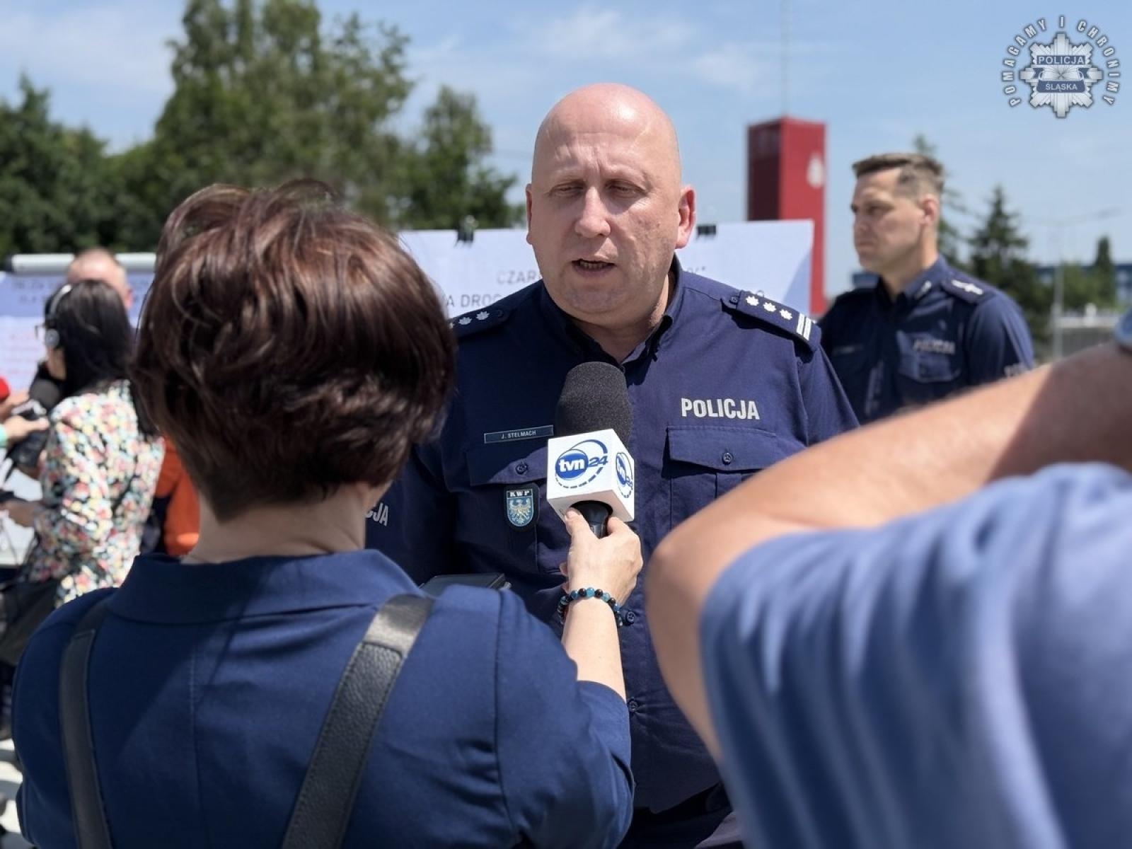 Zdjęcie w galerii na portalu naszwodzislaw.com: Czarny Alert Drogowy na Śląsku wiadomości z regionu