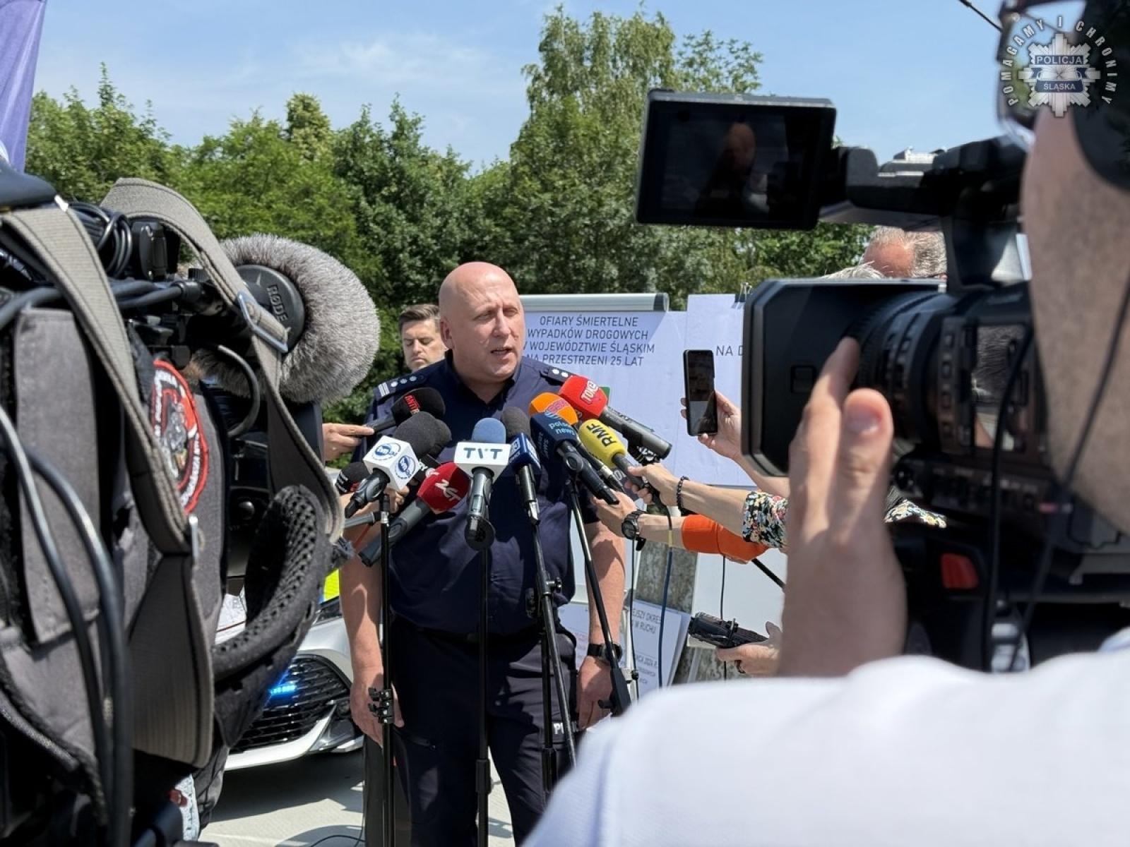 Zdjęcie w galerii na portalu naszwodzislaw.com: Czarny Alert Drogowy na Śląsku wiadomości z regionu