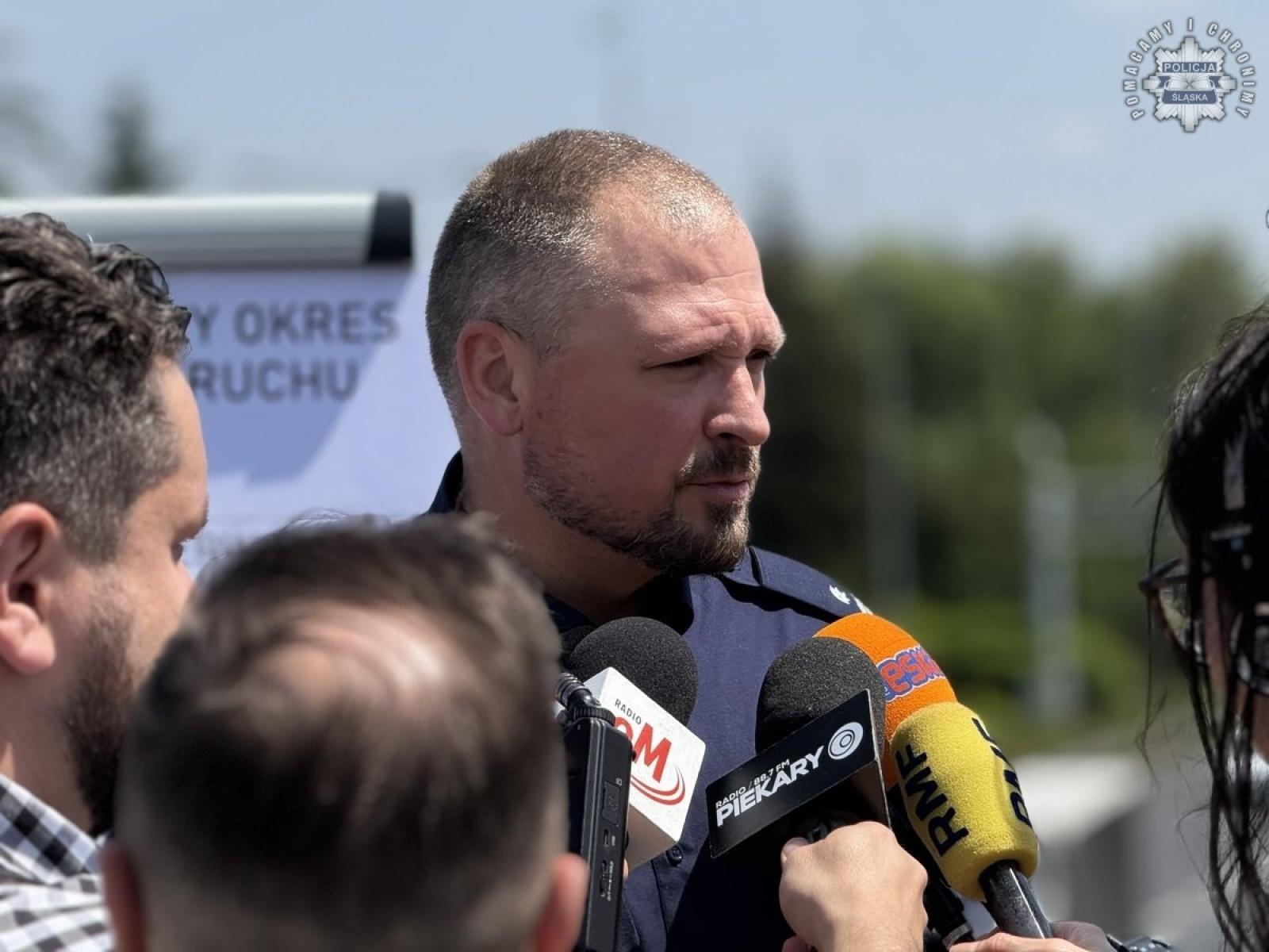 Zdjęcie w galerii na portalu naszwodzislaw.com: Czarny Alert Drogowy na Śląsku wiadomości z regionu