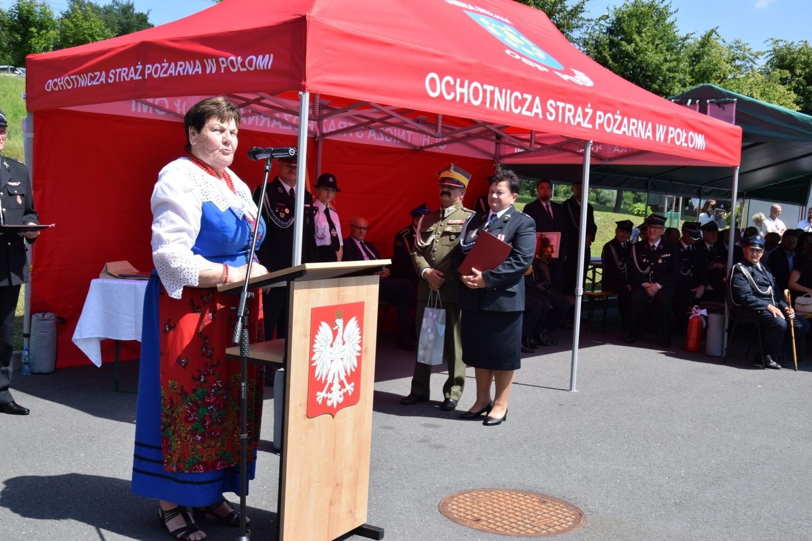 Zdjęcie w galerii na portalu naszwodzislaw.com: 120-lecie OSP w Połomi połączone z obchodami Dnia Strażaka [FOTO] wiadomości z regionu