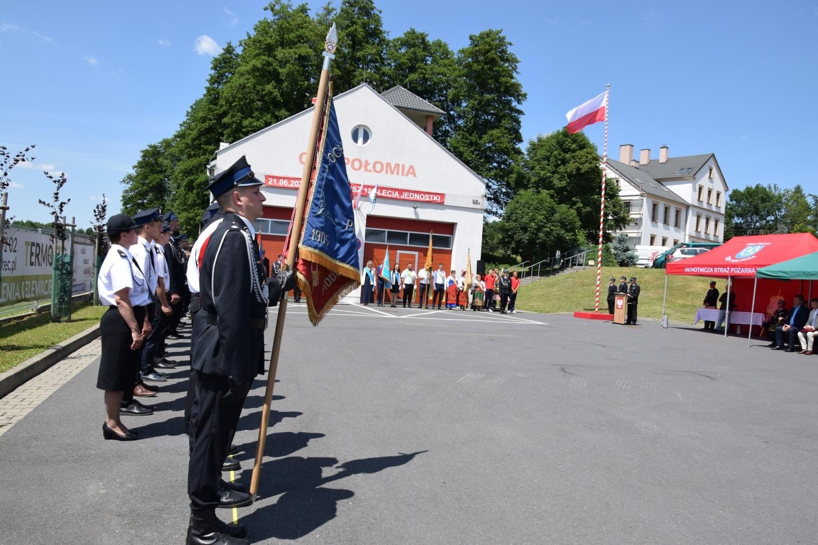 Zdjęcie w galerii na portalu naszwodzislaw.com: 120-lecie OSP w Połomi połączone z obchodami Dnia Strażaka [FOTO] wiadomości z regionu