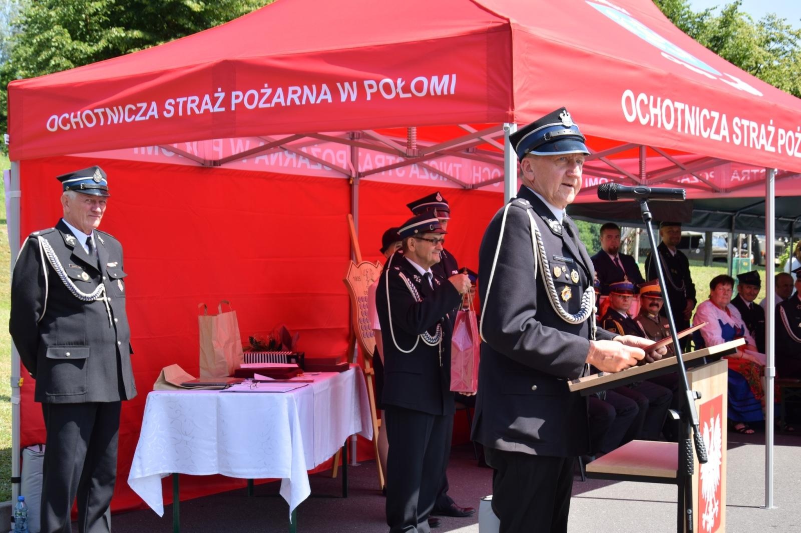 Zdjęcie w galerii na portalu naszwodzislaw.com: 120-lecie OSP w Połomi połączone z obchodami Dnia Strażaka [FOTO] wiadomości z regionu