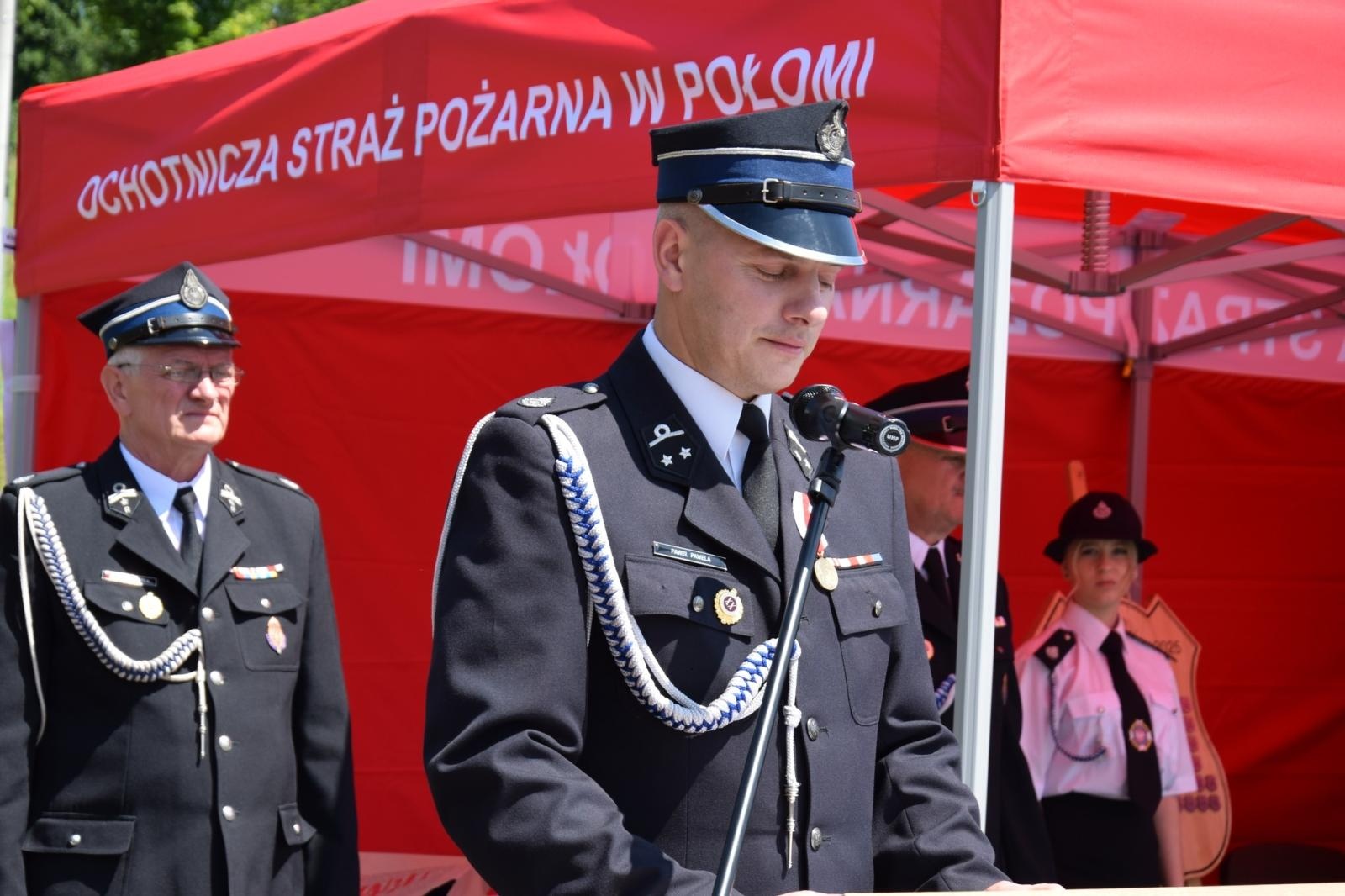 Zdjęcie w galerii na portalu naszwodzislaw.com: 120-lecie OSP w Połomi połączone z obchodami Dnia Strażaka [FOTO] wiadomości z regionu