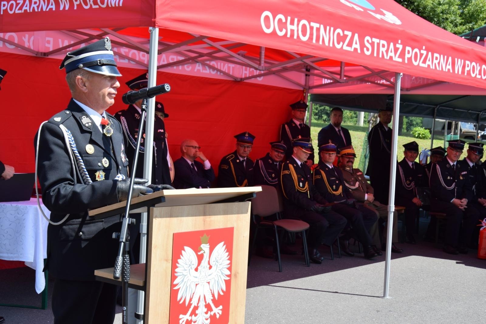 Zdjęcie w galerii na portalu naszwodzislaw.com: 120-lecie OSP w Połomi połączone z obchodami Dnia Strażaka [FOTO] wiadomości z regionu