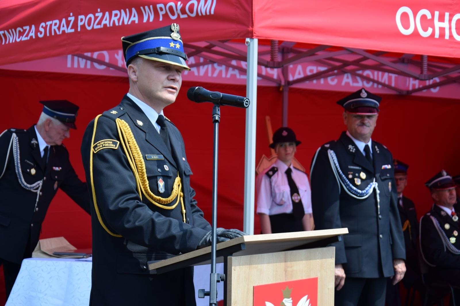 Zdjęcie w galerii na portalu naszwodzislaw.com: 120-lecie OSP w Połomi połączone z obchodami Dnia Strażaka [FOTO] wiadomości z regionu