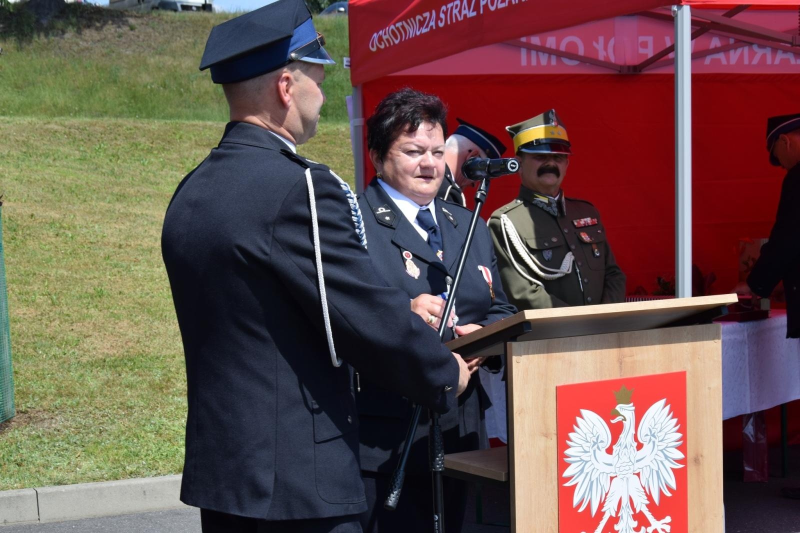 Zdjęcie w galerii na portalu naszwodzislaw.com: 120-lecie OSP w Połomi połączone z obchodami Dnia Strażaka [FOTO] wiadomości z regionu