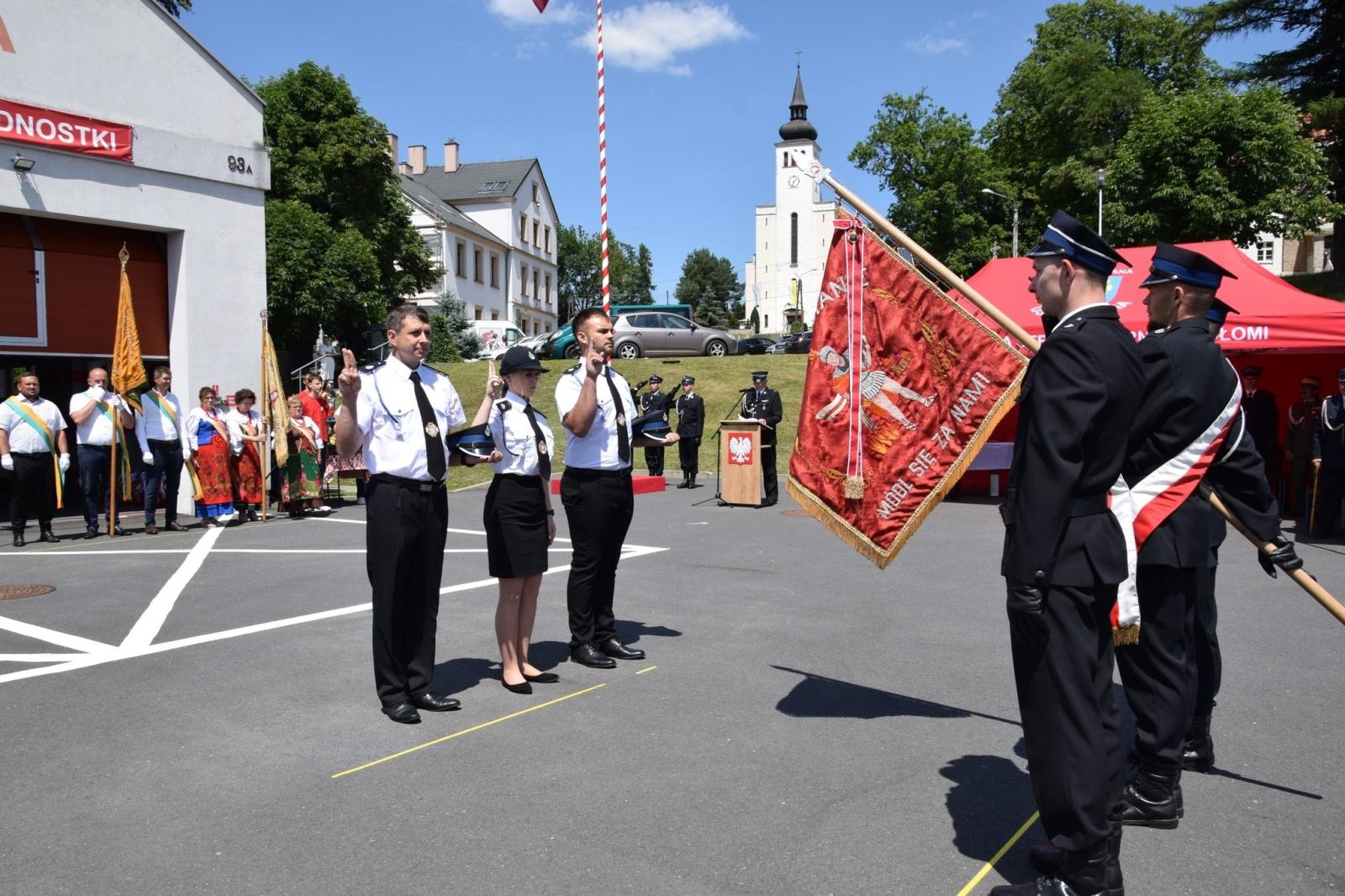 Zdjęcie w galerii na portalu naszwodzislaw.com: 120-lecie OSP w Połomi połączone z obchodami Dnia Strażaka [FOTO] wiadomości z regionu