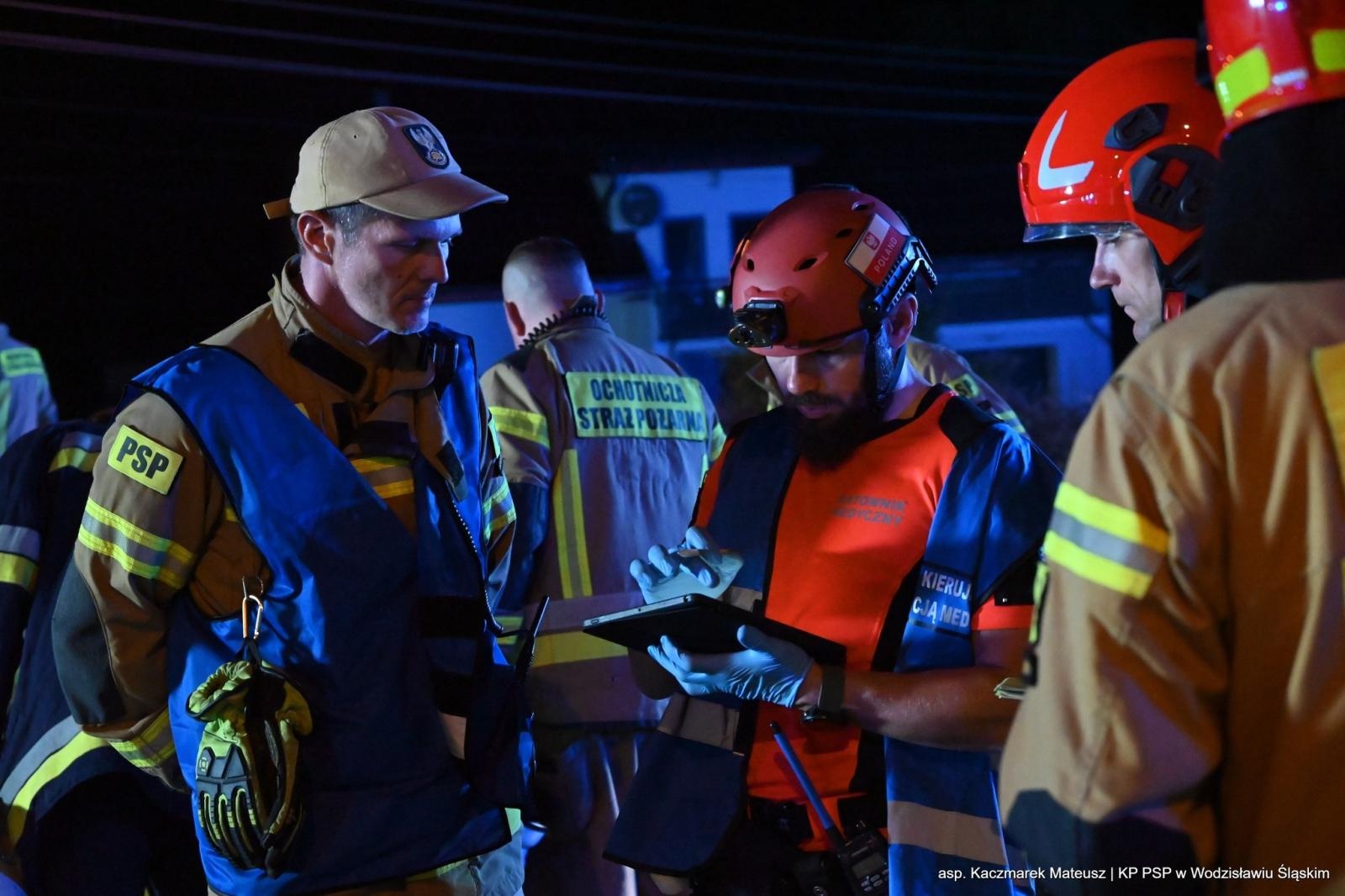 Zdjęcie w galerii na portalu naszwodzislaw.com: Katastrofa na torach. Chwile grozy w Olzie [FOTO] wiadomości z regionu