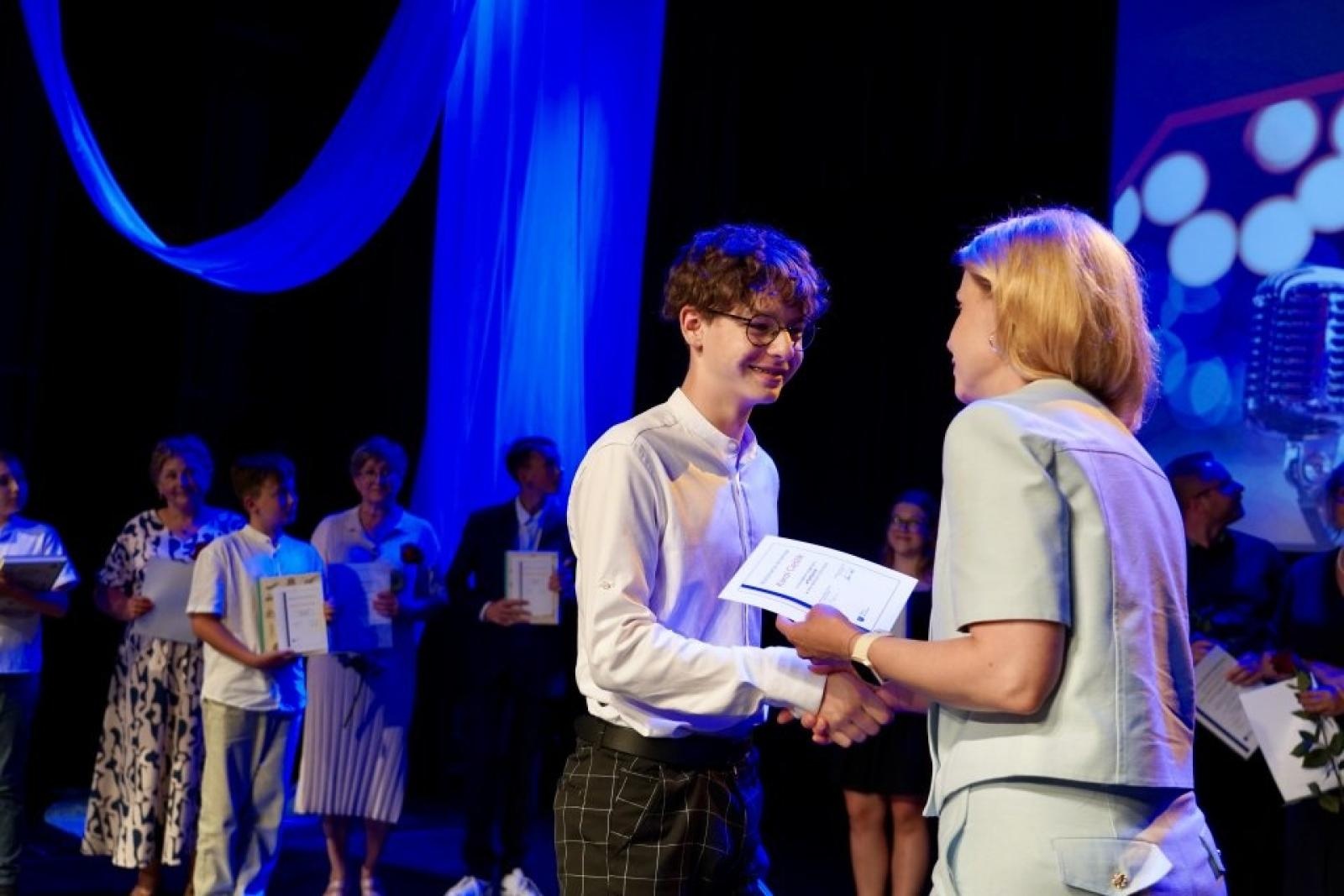 Zdjęcie w galerii na portalu naszwodzislaw.com: Rydułtowy. Najlepsi z najlepszych nagrodzeni [FOTO] wiadomości z regionu