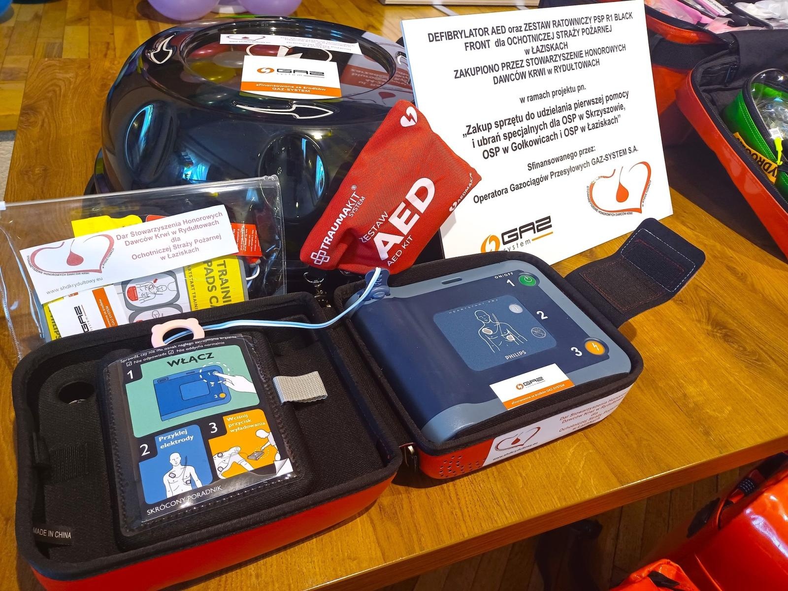Zdjęcie w galerii na portalu naszwodzislaw.com: Stowarzyszenie HDK w Rydułtowach wspiera ratowników. Nowy sprzęt dla OSP z gminy Godów wiadomości z regionu