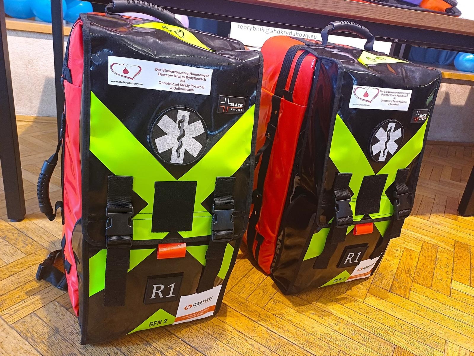 Zdjęcie w galerii na portalu naszwodzislaw.com: Stowarzyszenie HDK w Rydułtowach wspiera ratowników. Nowy sprzęt dla OSP z gminy Godów wiadomości z regionu